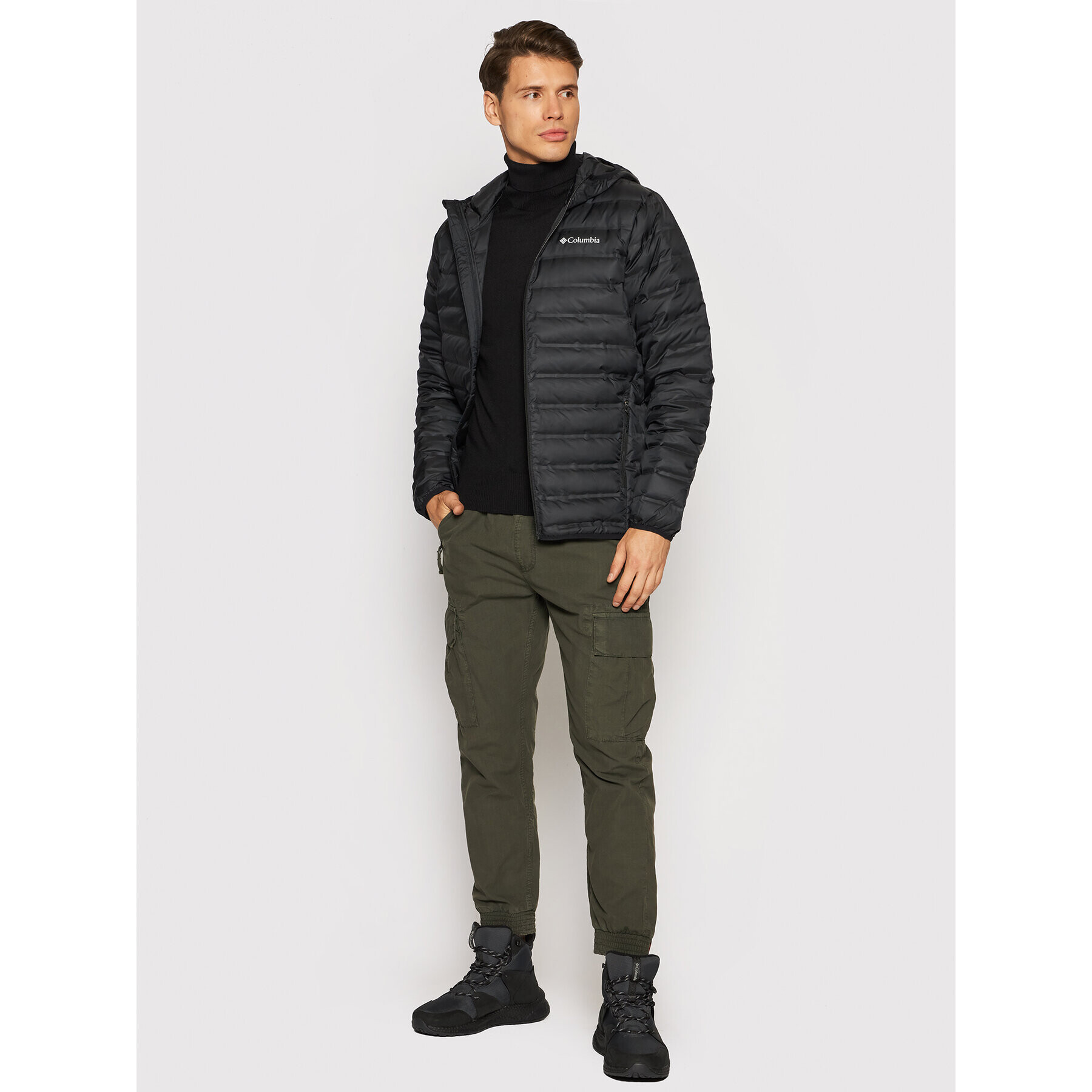 Columbia Пухено яке Lake 22 1864562 Черен Regular Fit - Pepit.bg
