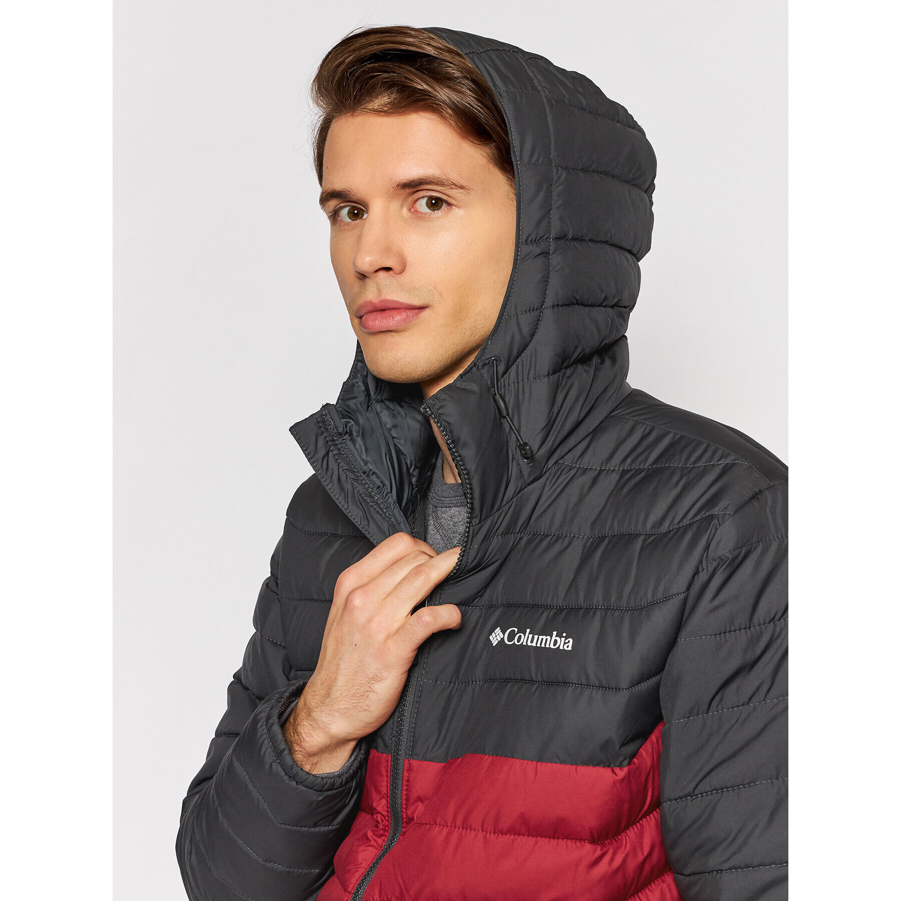 Columbia Пухено яке Powder Lite™ 1693931 Червен Regular Fit - Pepit.bg