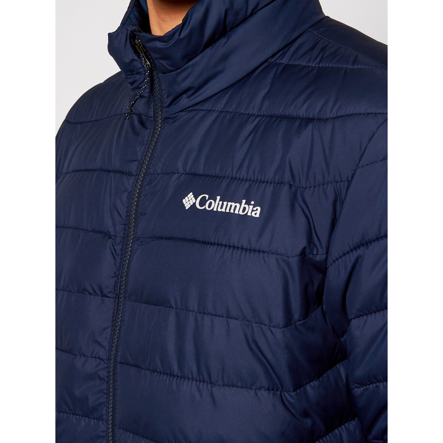 Columbia Пухено яке Powder Lite 1698001 Тъмносин Regular Fit - Pepit.bg