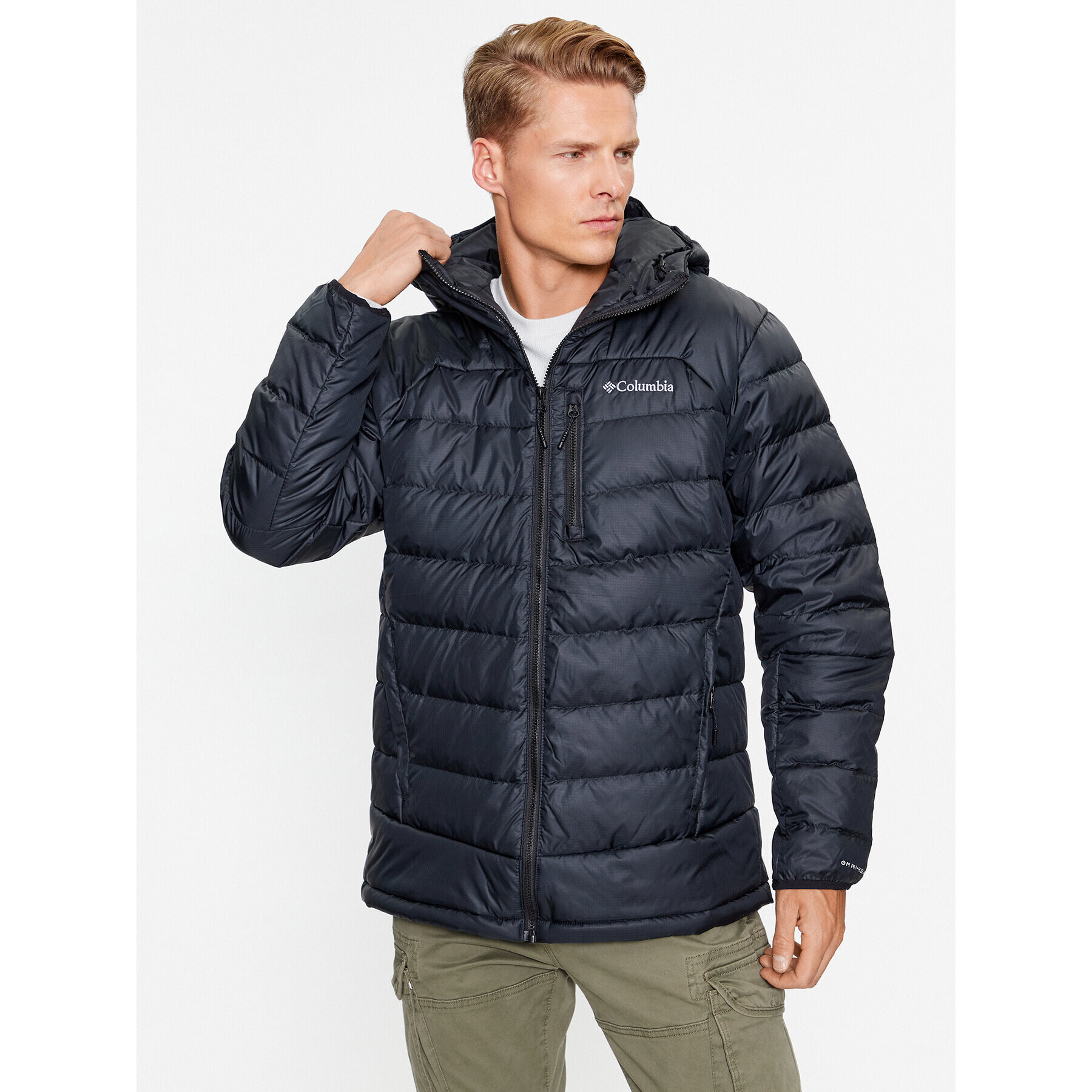 Columbia Пухено яке Autumn Park™ Down Hooded Jacket Черен Regular Fit - Pepit.bg