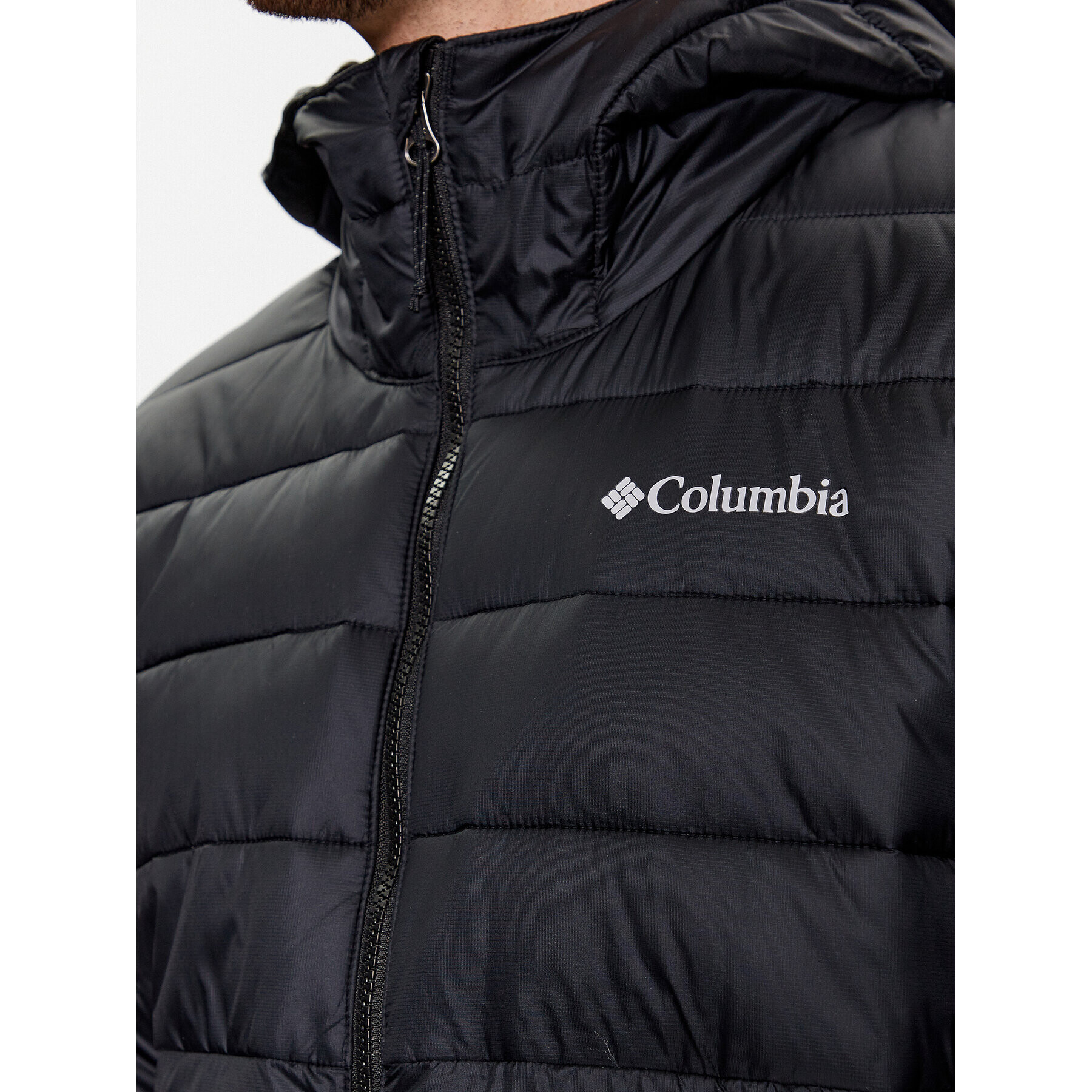 Columbia Пухено яке Buck Butte™ Insulated Hooded Jacket Черен Regular Fit - Pepit.bg