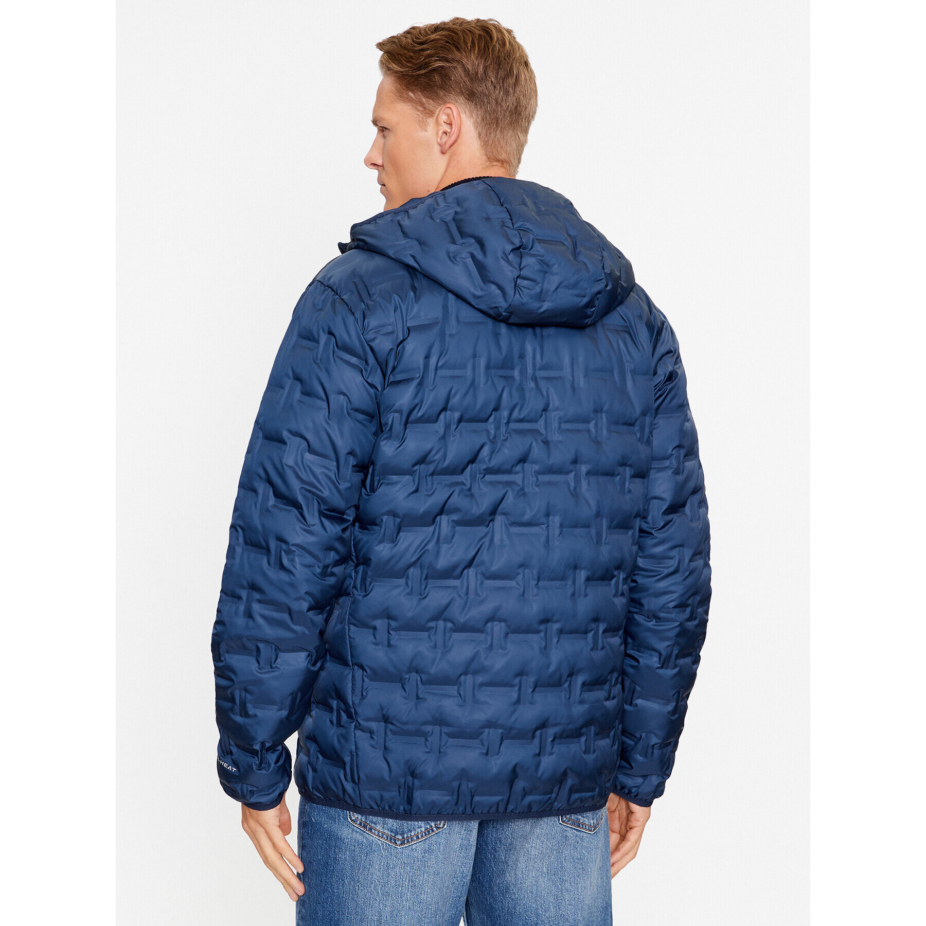 Columbia Пухено яке Delta Ridge™ Down Hooded Jacket Син Regular Fit - Pepit.bg