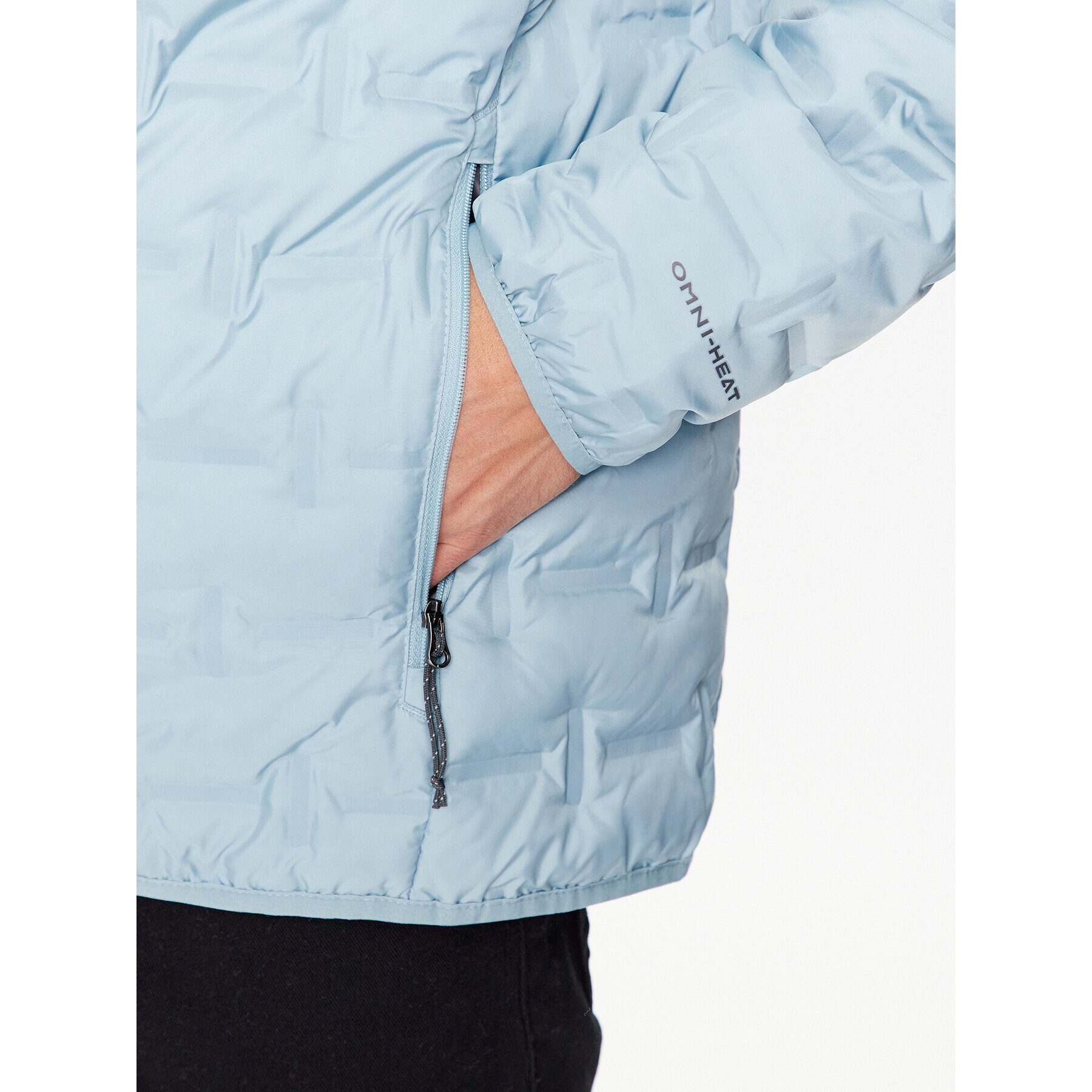 Columbia Пухено яке Delta Ridge™ Down Hooded Jacket Син Regular Fit - Pepit.bg