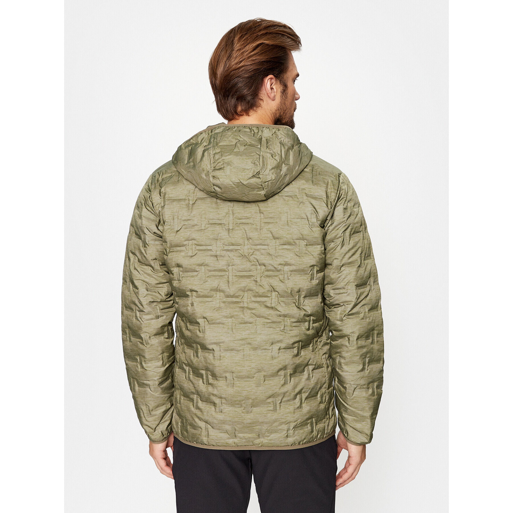 Columbia Пухено яке Delta Ridge™ Down Hooded Jacket Зелен Regular Fit - Pepit.bg