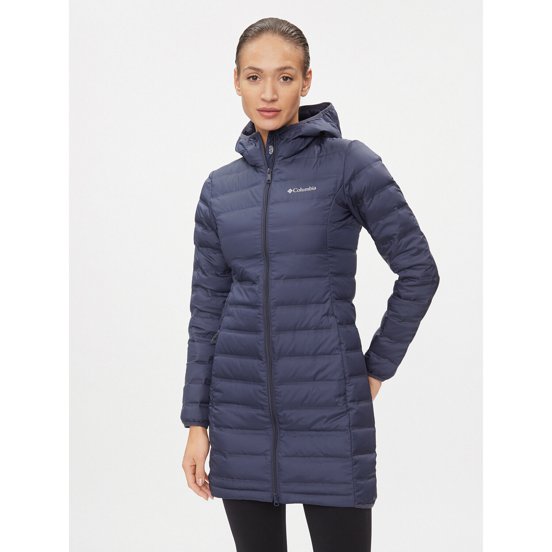 Columbia Пухено яке Down Long Jacket 1859672 Тъмносин Regular Fit - Pepit.bg