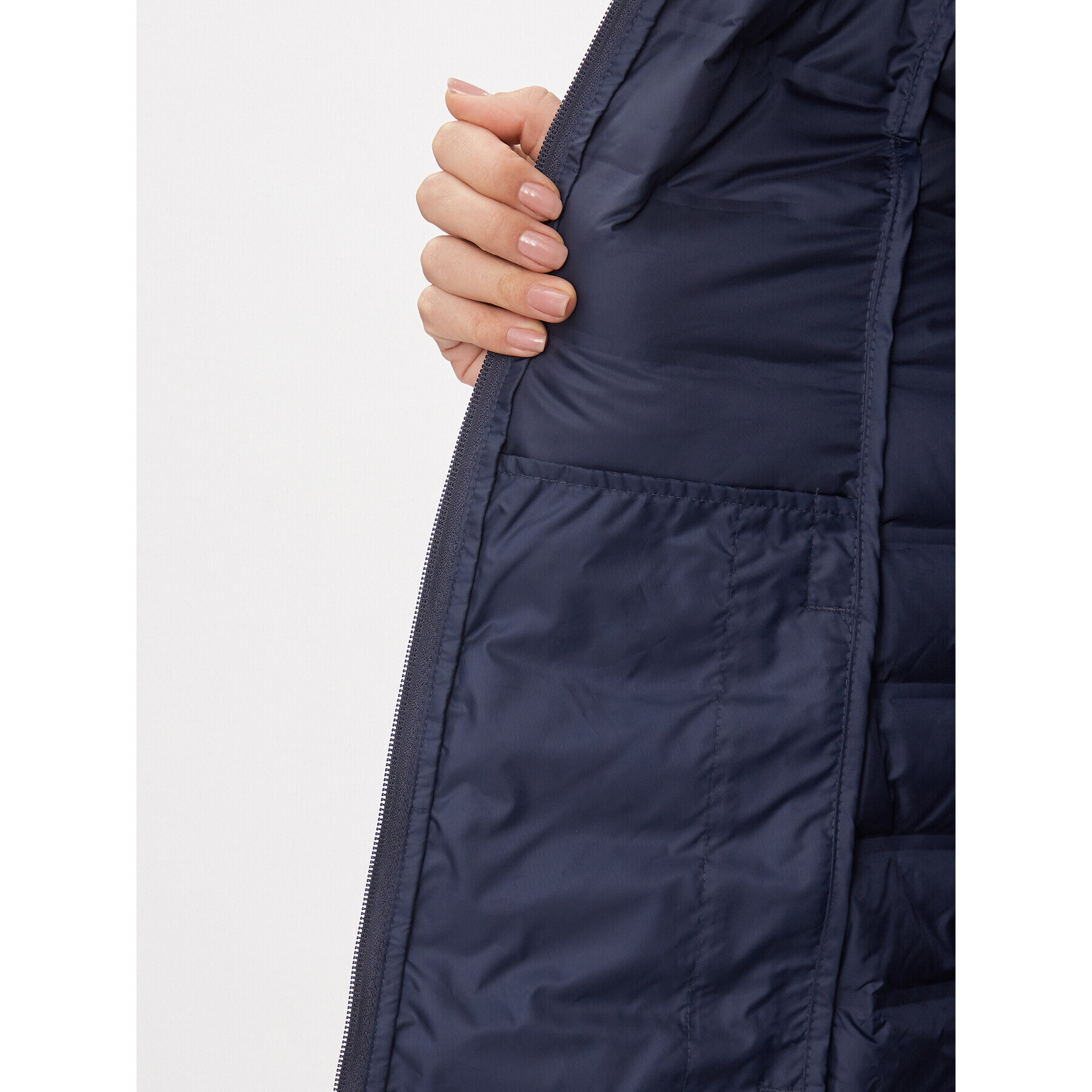 Columbia Пухено яке Down Long Jacket 1859672 Тъмносин Regular Fit - Pepit.bg