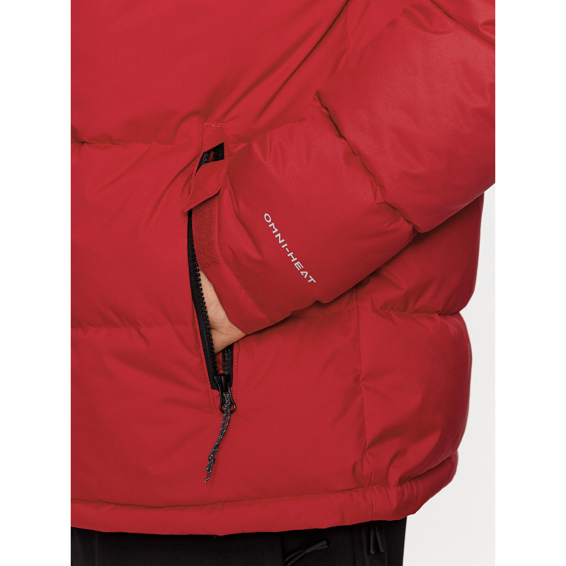 Columbia Пухено яке Iceline Ridge™ Jacket Червен Regular Fit - Pepit.bg