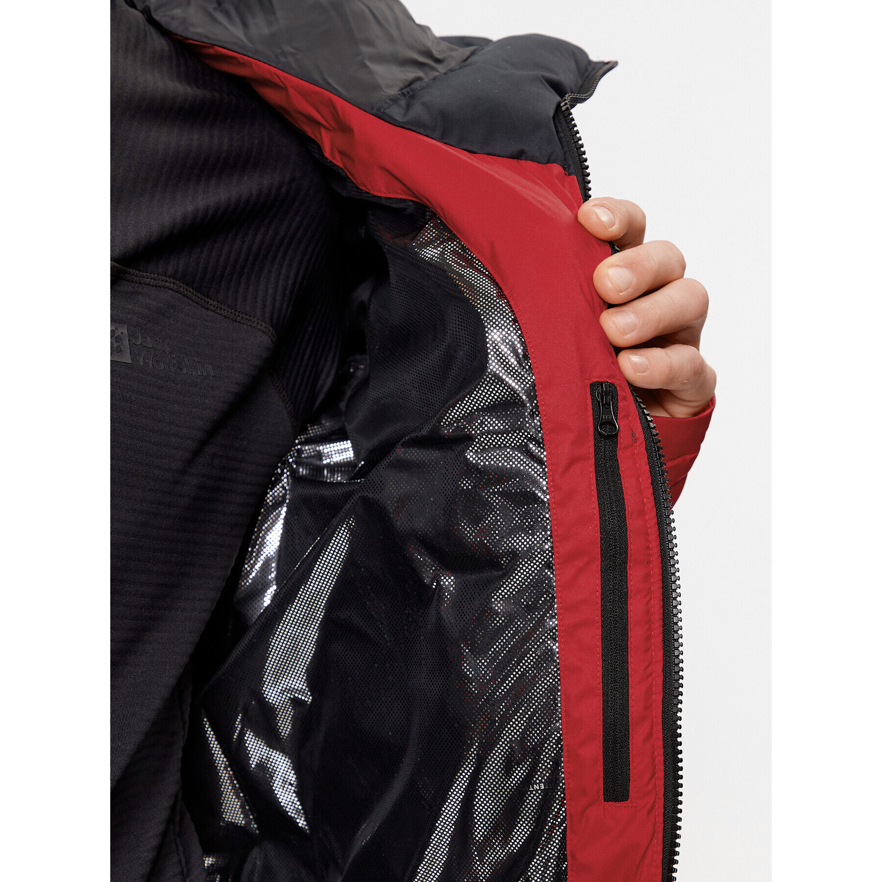 Columbia Пухено яке Iceline Ridge™ Jacket Червен Regular Fit - Pepit.bg