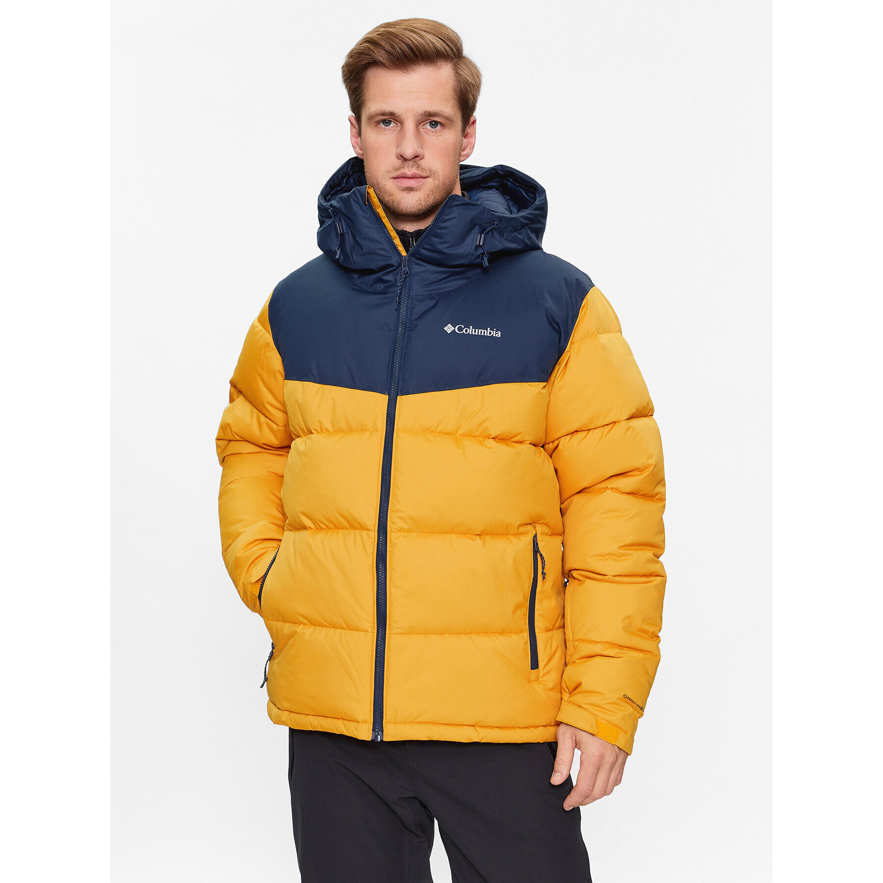 Columbia Пухено яке Iceline Ridge™ Jacket Жълт Regular Fit - Pepit.bg