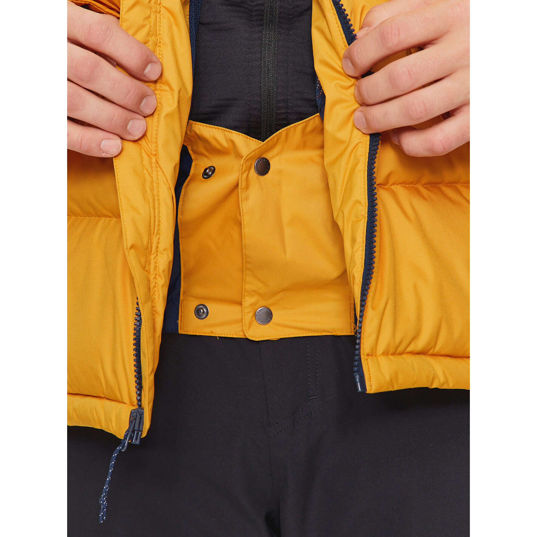 Columbia Пухено яке Iceline Ridge™ Jacket Жълт Regular Fit - Pepit.bg