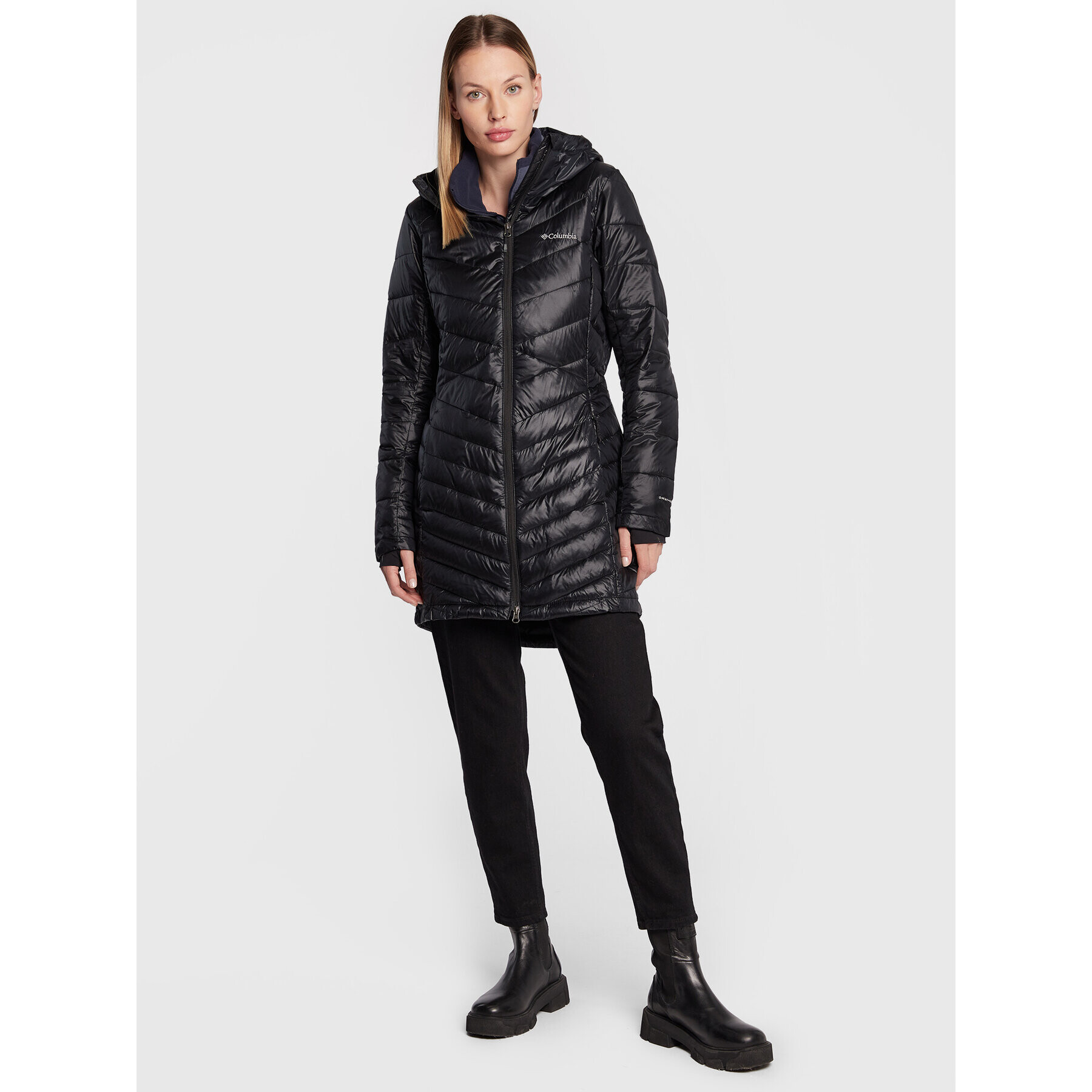 Columbia Пухено яке Joy Peak 1982661 Черен Regular Fit - Pepit.bg