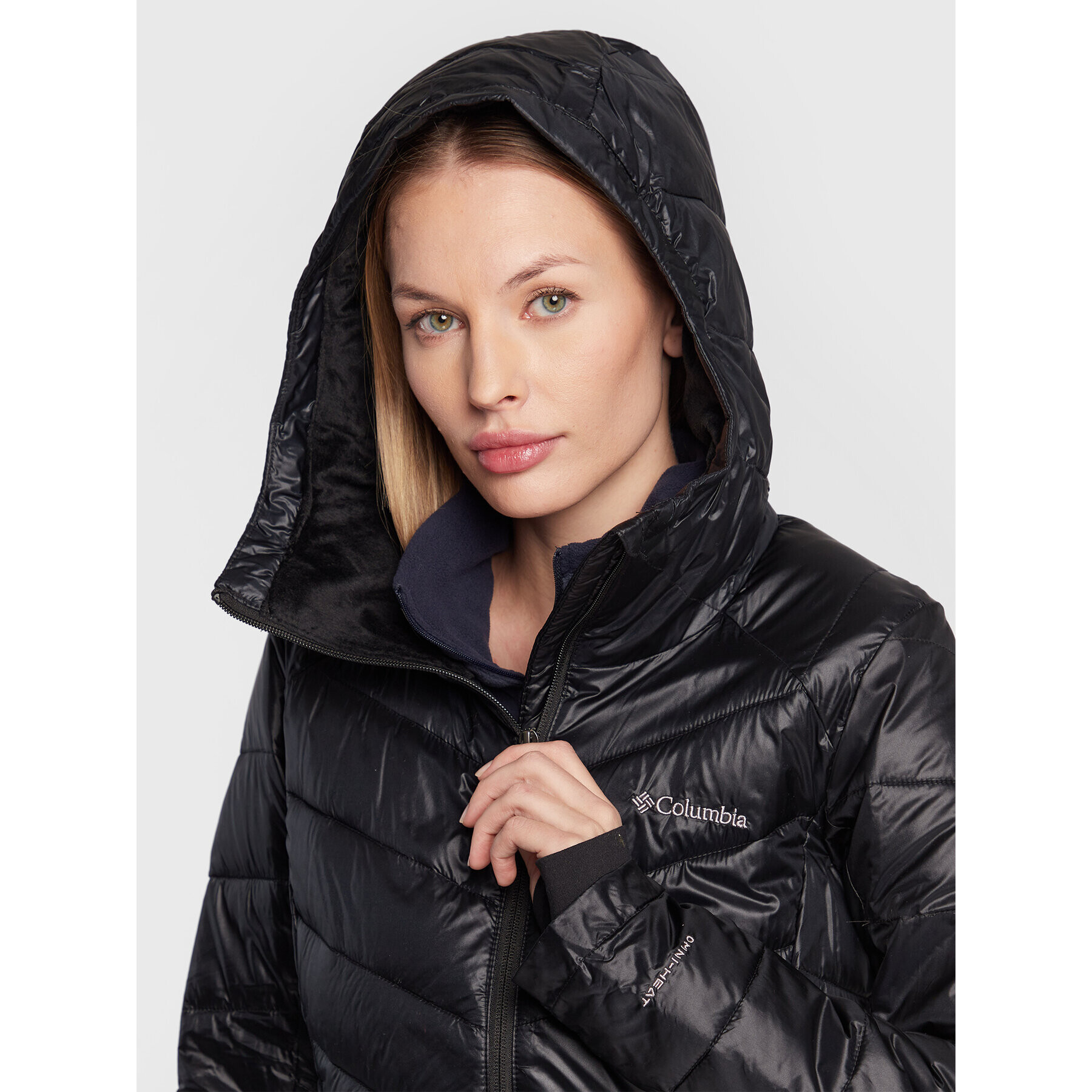 Columbia Пухено яке Joy Peak 1982661 Черен Regular Fit - Pepit.bg
