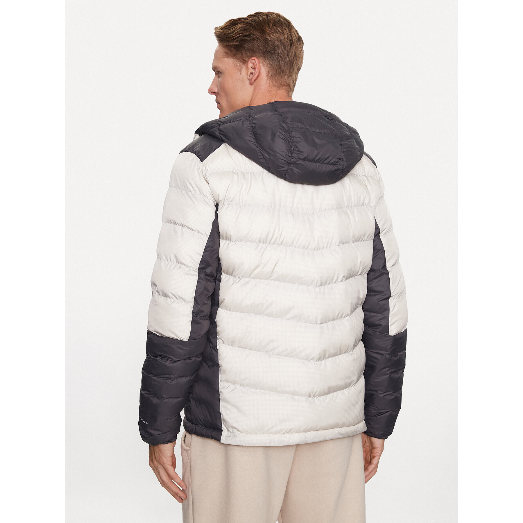 Columbia Пухено яке Labyrinth Loop™ Hooded Jacket Екрю Regular Fit - Pepit.bg