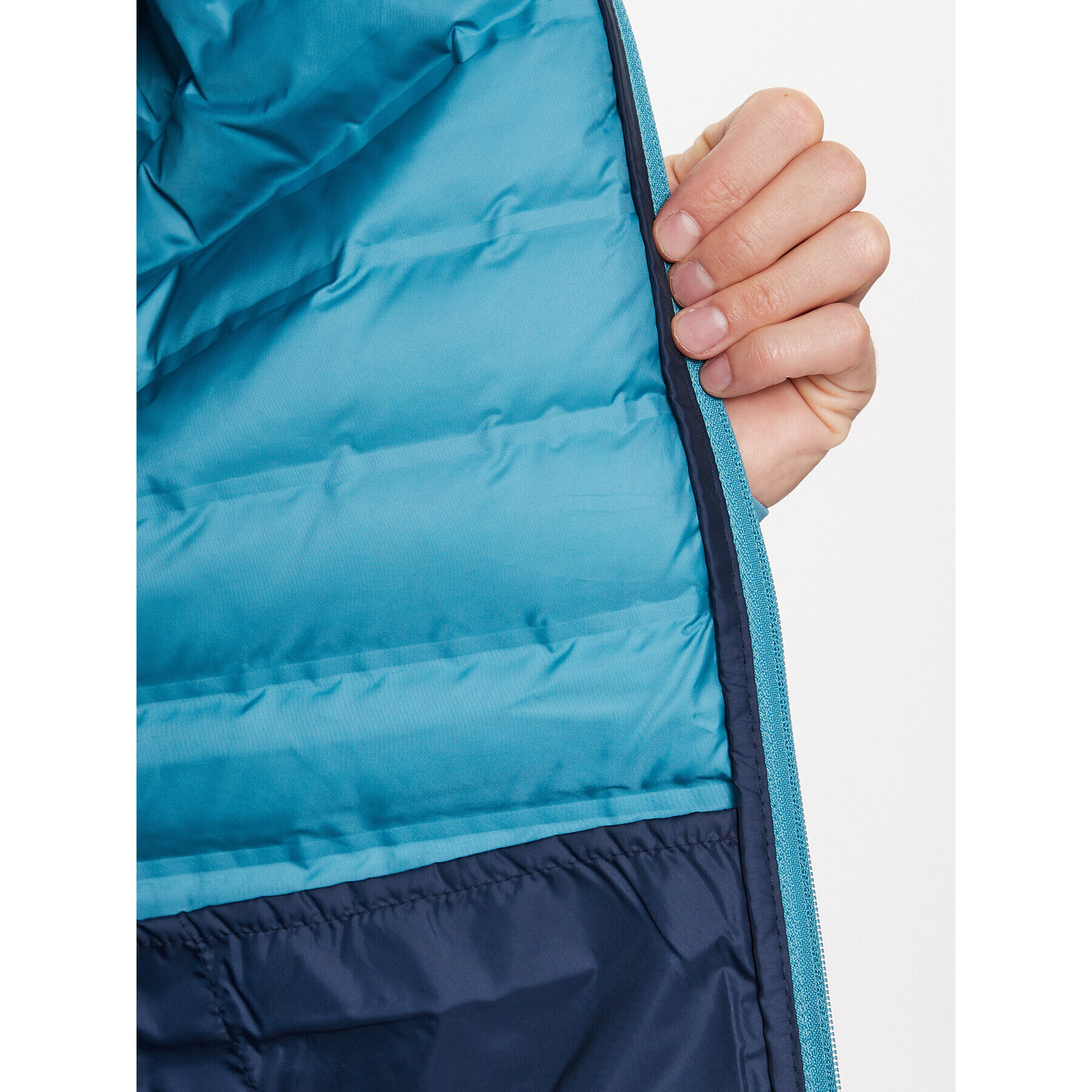 Columbia Пухено яке Lake 22™ Down Hooded Jacket Син Regular Fit - Pepit.bg