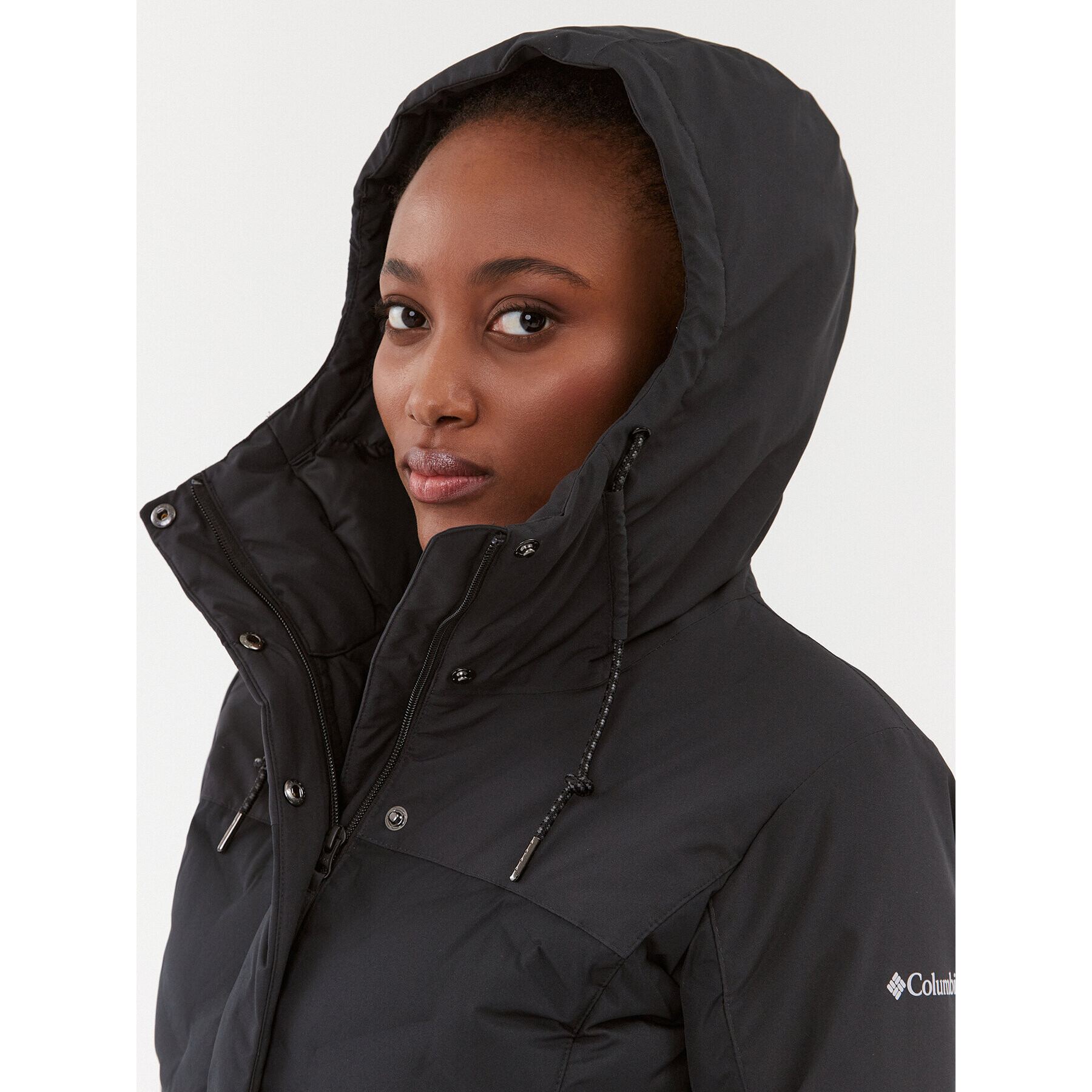 Columbia Пухено яке Mountain Croo™ II Mid Down Jacket Черен Regular Fit - Pepit.bg
