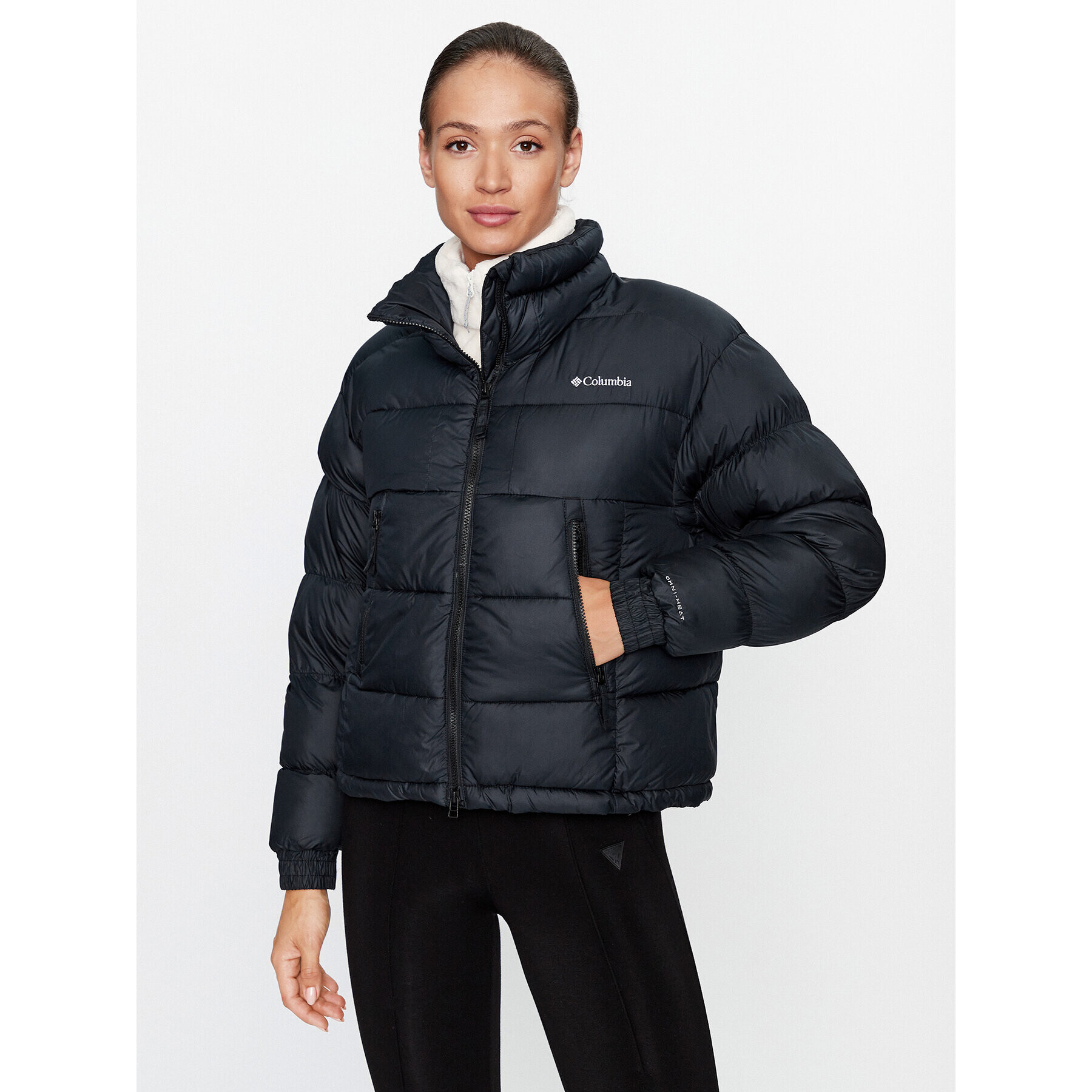 Columbia Пухено яке Pike Lake™ II Cropped Jacket Черен Regular Fit - Pepit.bg