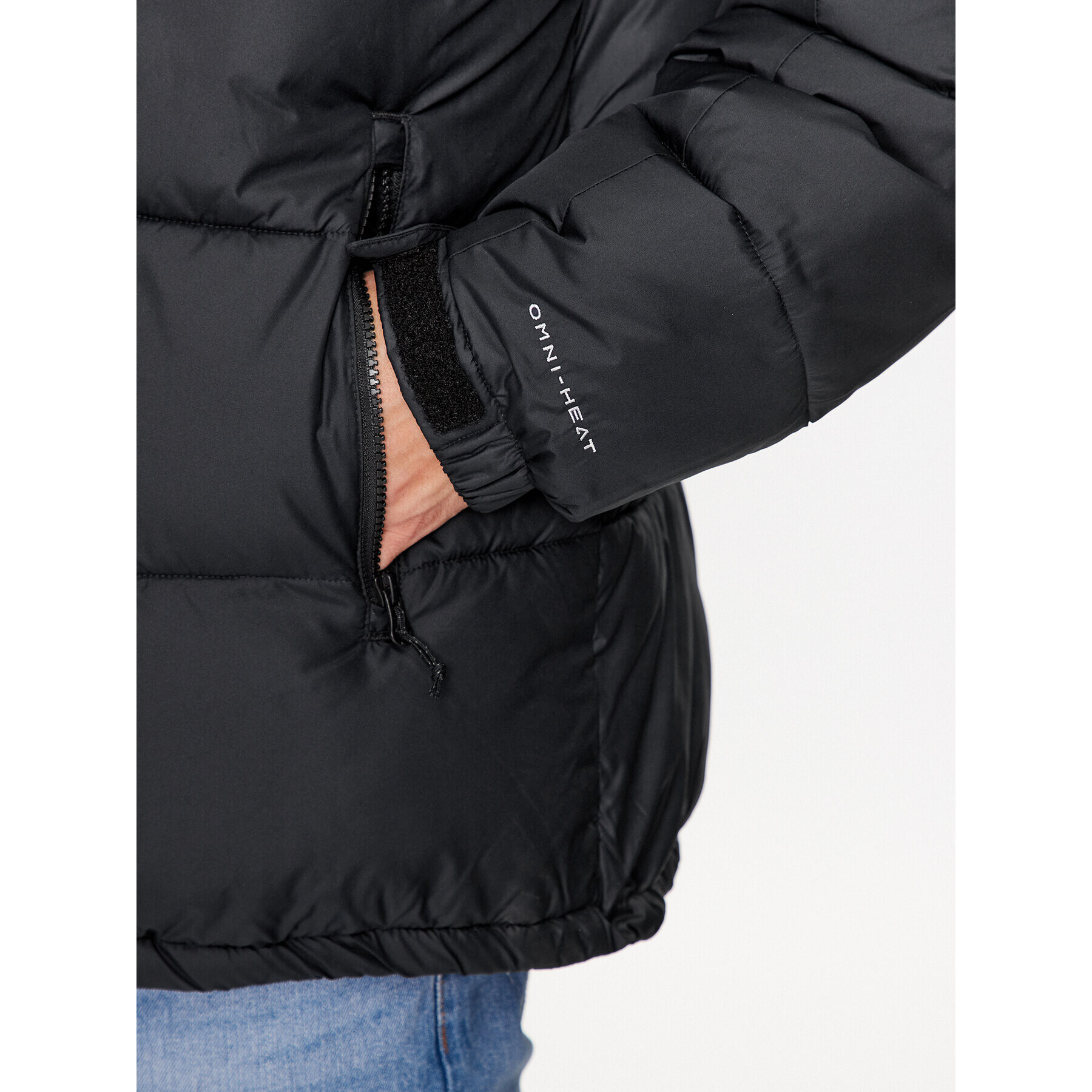 Columbia Пухено яке Pike Lake™ II Hooded Jacket Черен Regular Fit - Pepit.bg