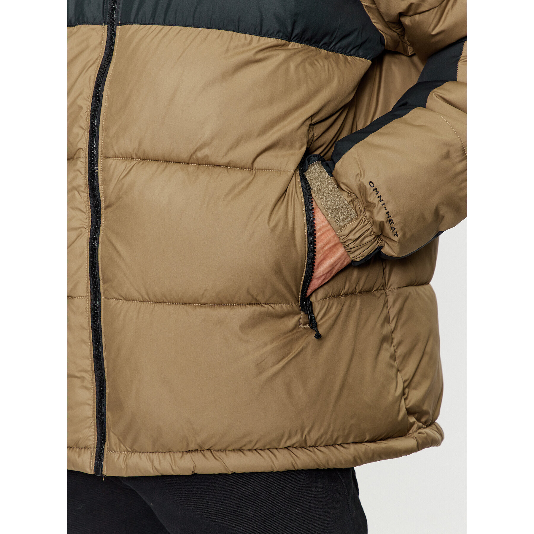 Columbia Пухено яке Pike Lake™ II Hooded Jacket Кафяв Regular Fit - Pepit.bg