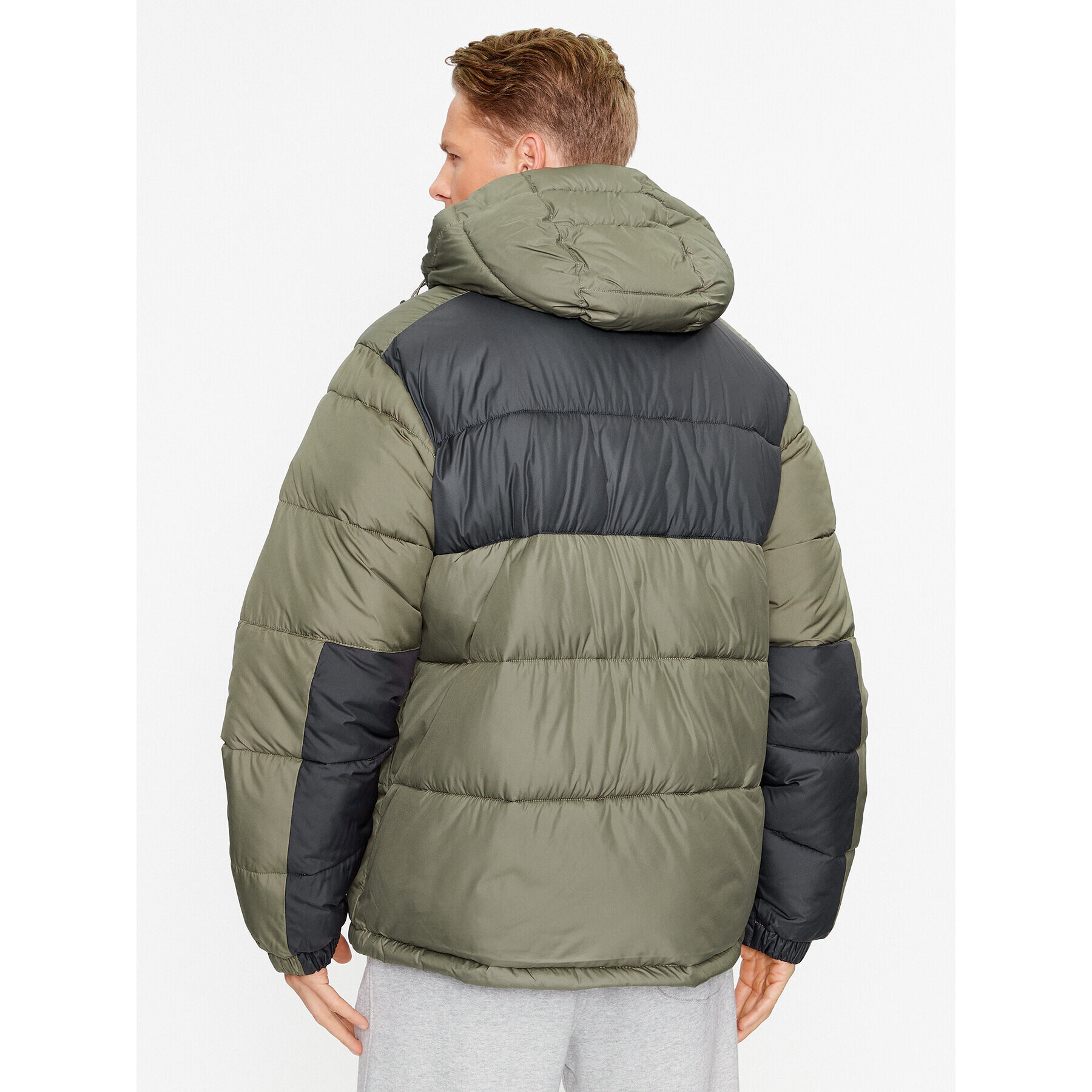 Columbia Пухено яке Pike Lake™ II Hooded Jacket Зелен Regular Fit - Pepit.bg