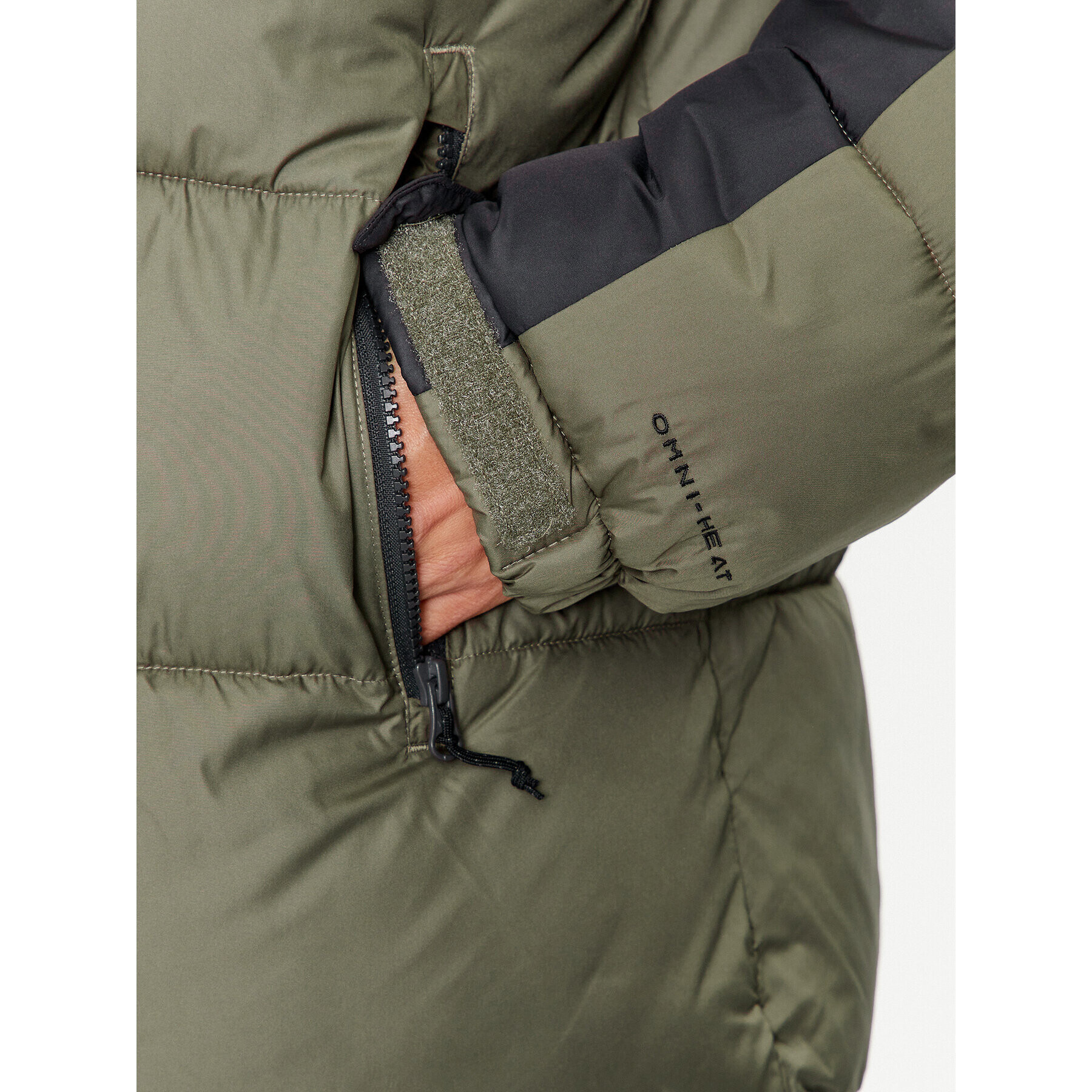 Columbia Пухено яке Pike Lake™ II Hooded Jacket Зелен Regular Fit - Pepit.bg