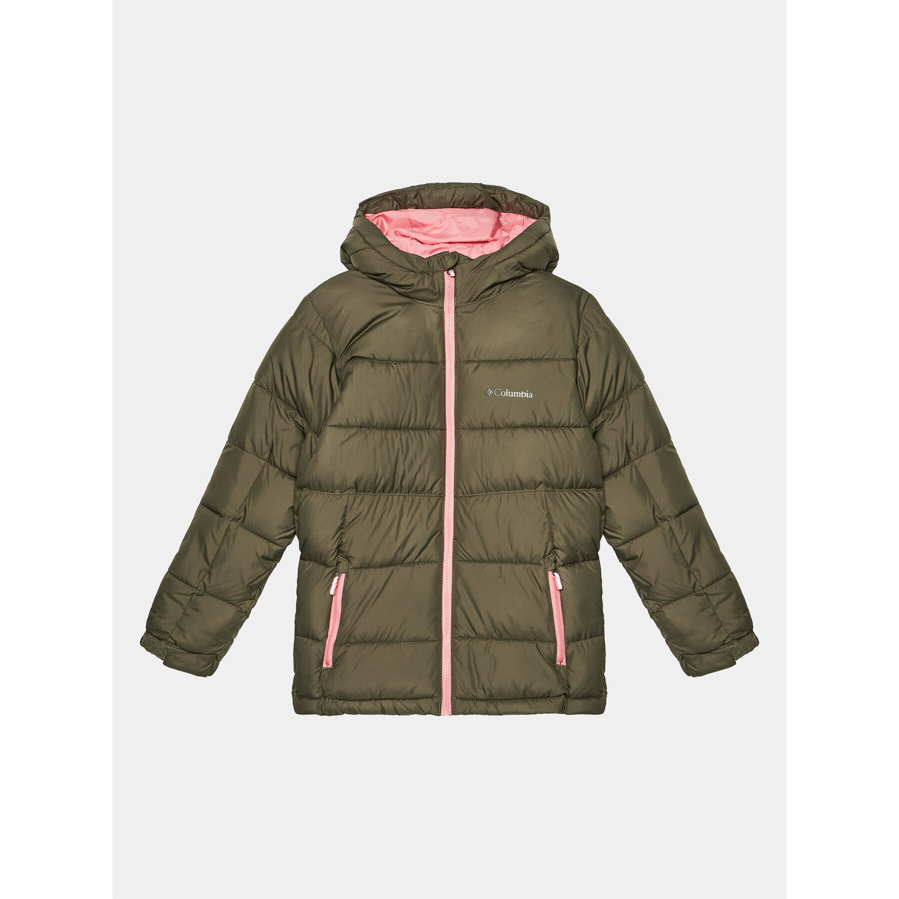 Columbia Пухено яке Pike Lake™ II Hooded Jacket Зелен Regular Fit - Pepit.bg