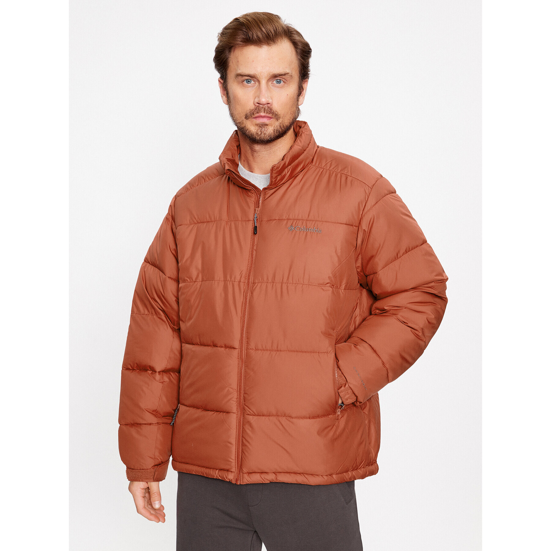 Columbia Пухено яке Pike Lake™ II Jacket Оранжев Regular Fit - Pepit.bg