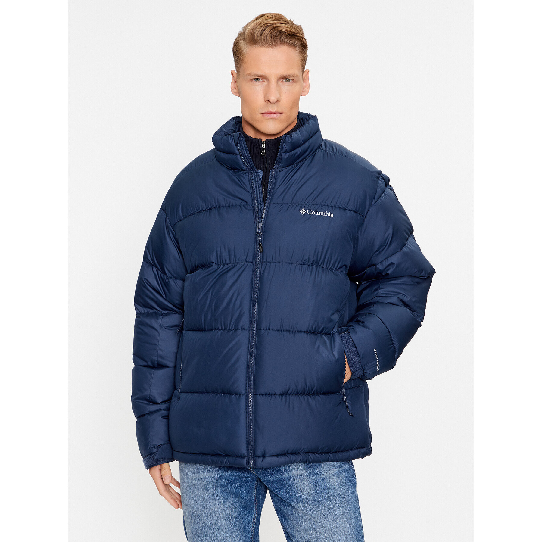 Columbia Пухено яке Pike Lake™ II Jacket Син Regular Fit - Pepit.bg