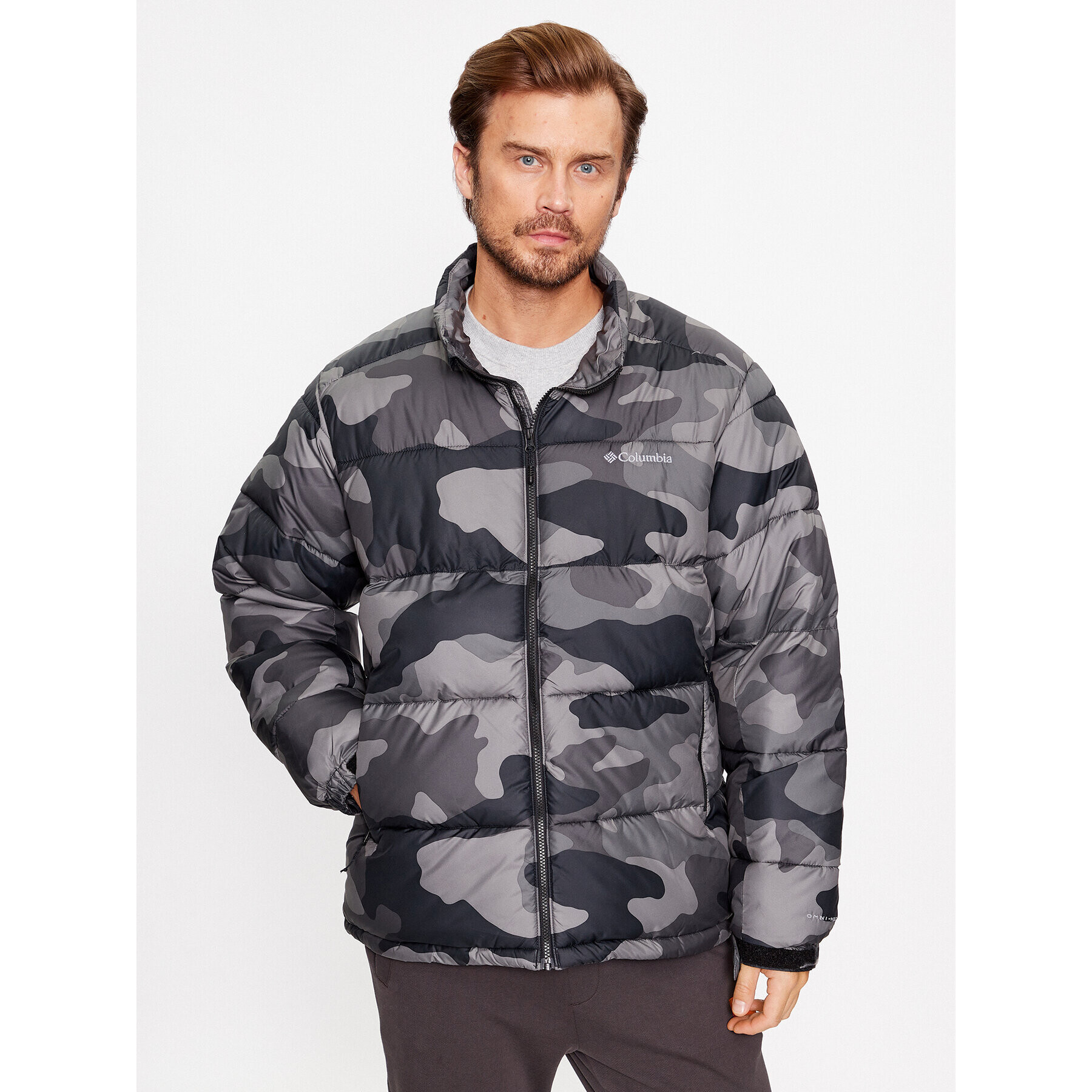 Columbia Пухено яке Pike Lake™ II Jacket Сив Regular Fit - Pepit.bg