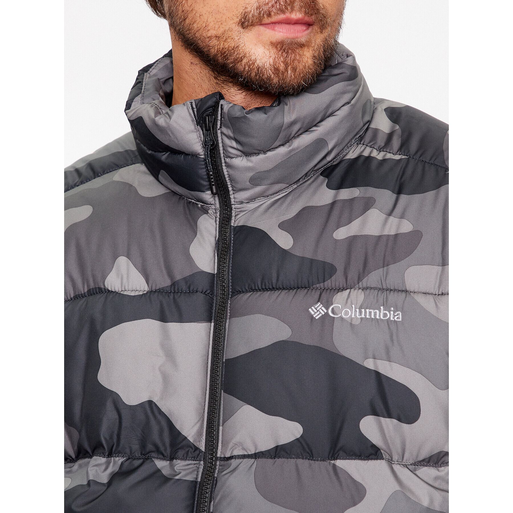 Columbia Пухено яке Pike Lake™ II Jacket Сив Regular Fit - Pepit.bg