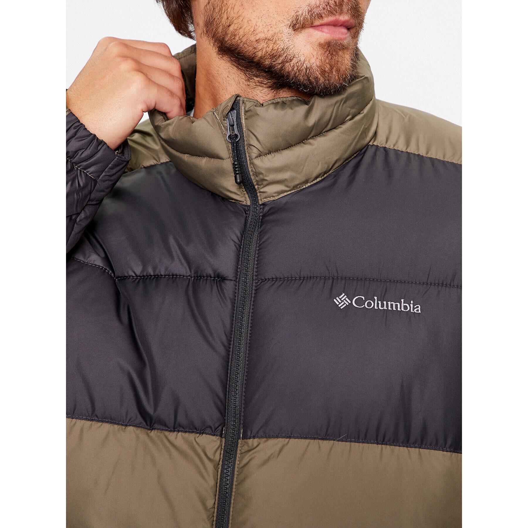 Columbia Пухено яке Pike Lake™ II Jacket Каки Regular Fit - Pepit.bg