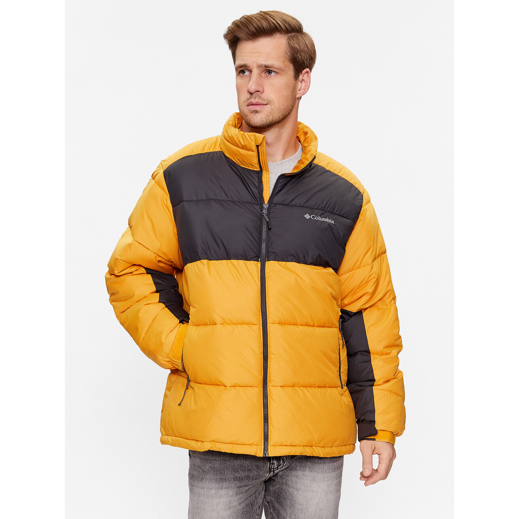 Columbia Пухено яке Pike Lake™ II Jacket Жълт Regular Fit - Pepit.bg