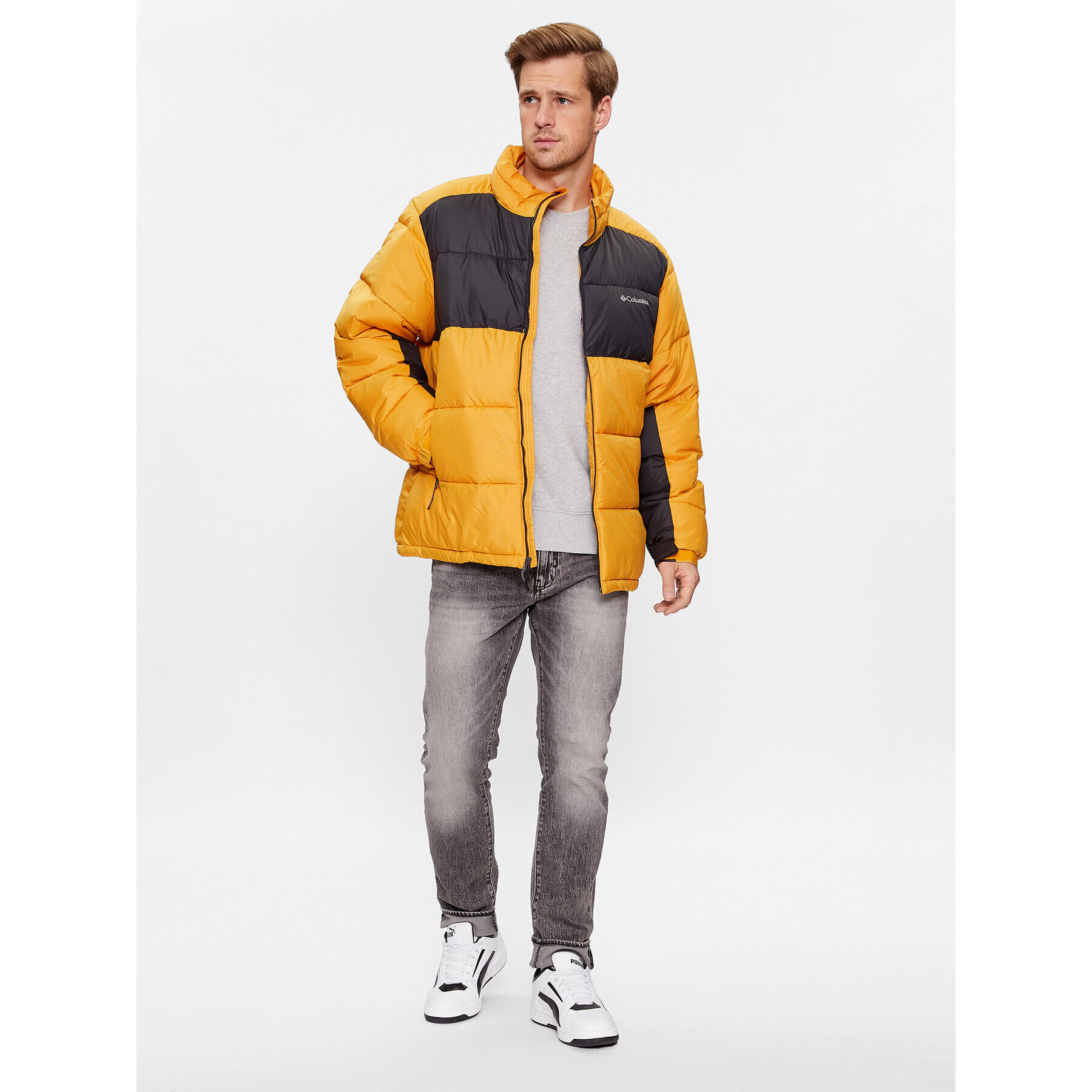 Columbia Пухено яке Pike Lake™ II Jacket Жълт Regular Fit - Pepit.bg