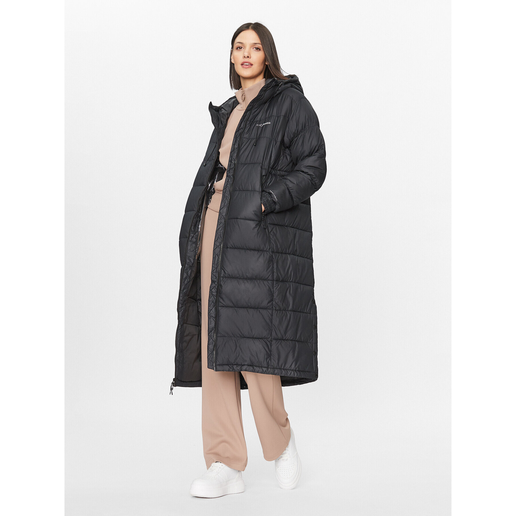 Columbia Пухено яке Pike Lake™ II Long Jacket Черен Regular Fit - Pepit.bg
