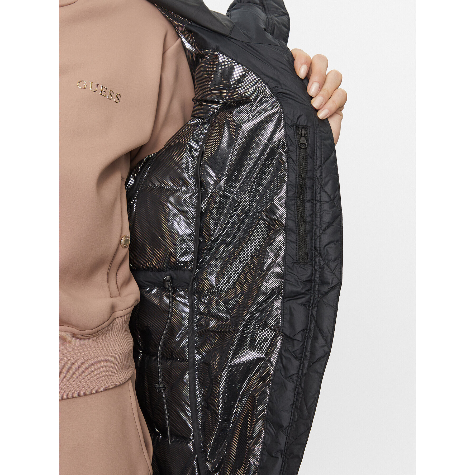 Columbia Пухено яке Pike Lake™ II Long Jacket Черен Regular Fit - Pepit.bg