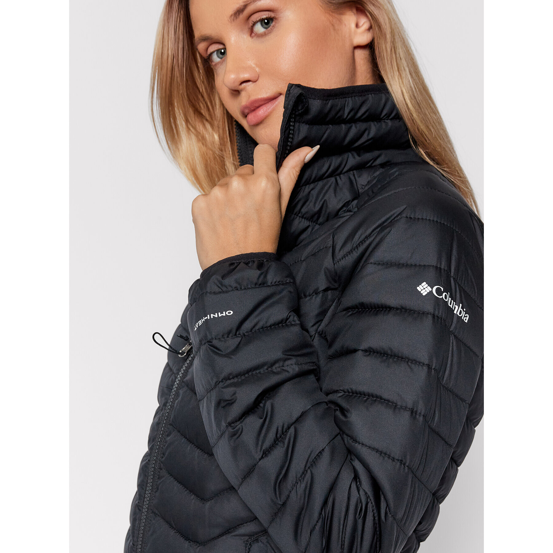 Columbia Пухено яке Powder Lite 1699061 Черен Regular Fit - Pepit.bg