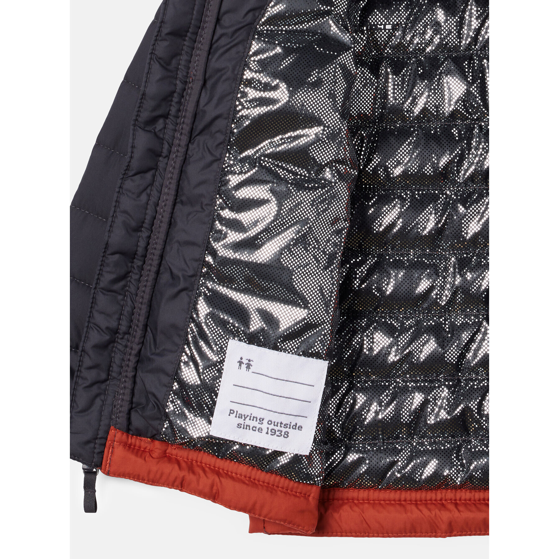 Columbia Пухено яке Powder Lite™ Boys Hooded Jacket Оранжев Regular Fit - Pepit.bg