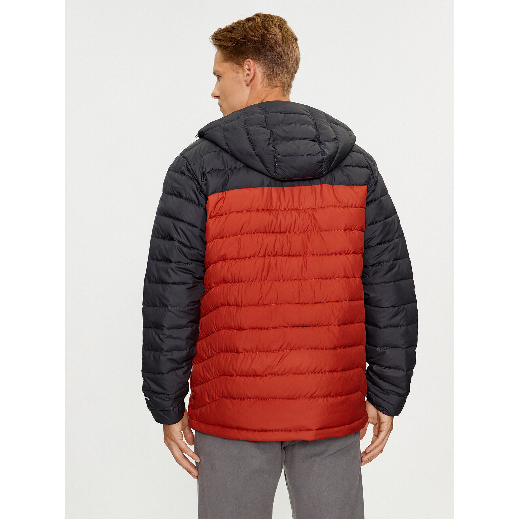 Columbia Пухено яке Powder Lite™ Hooded Jacket Оранжев Regular Fit - Pepit.bg