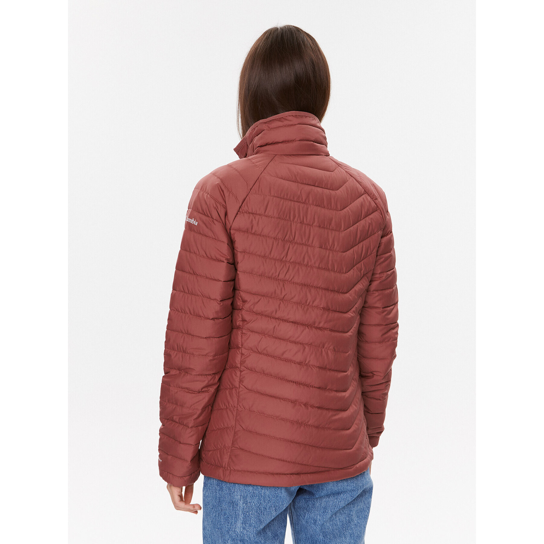 Columbia Пухено яке Powder Lite™ Jacket Червен Regular Fit - Pepit.bg