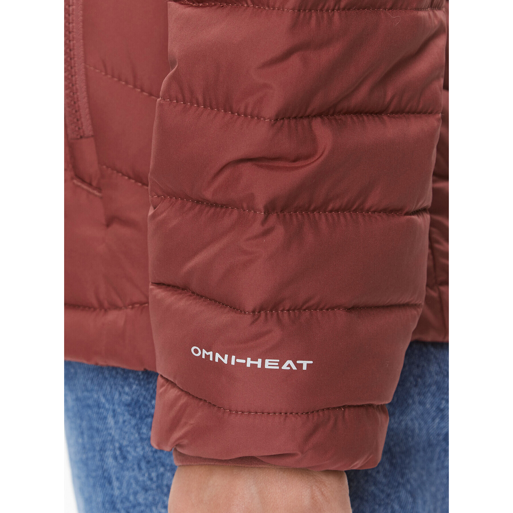 Columbia Пухено яке Powder Lite™ Jacket Червен Regular Fit - Pepit.bg