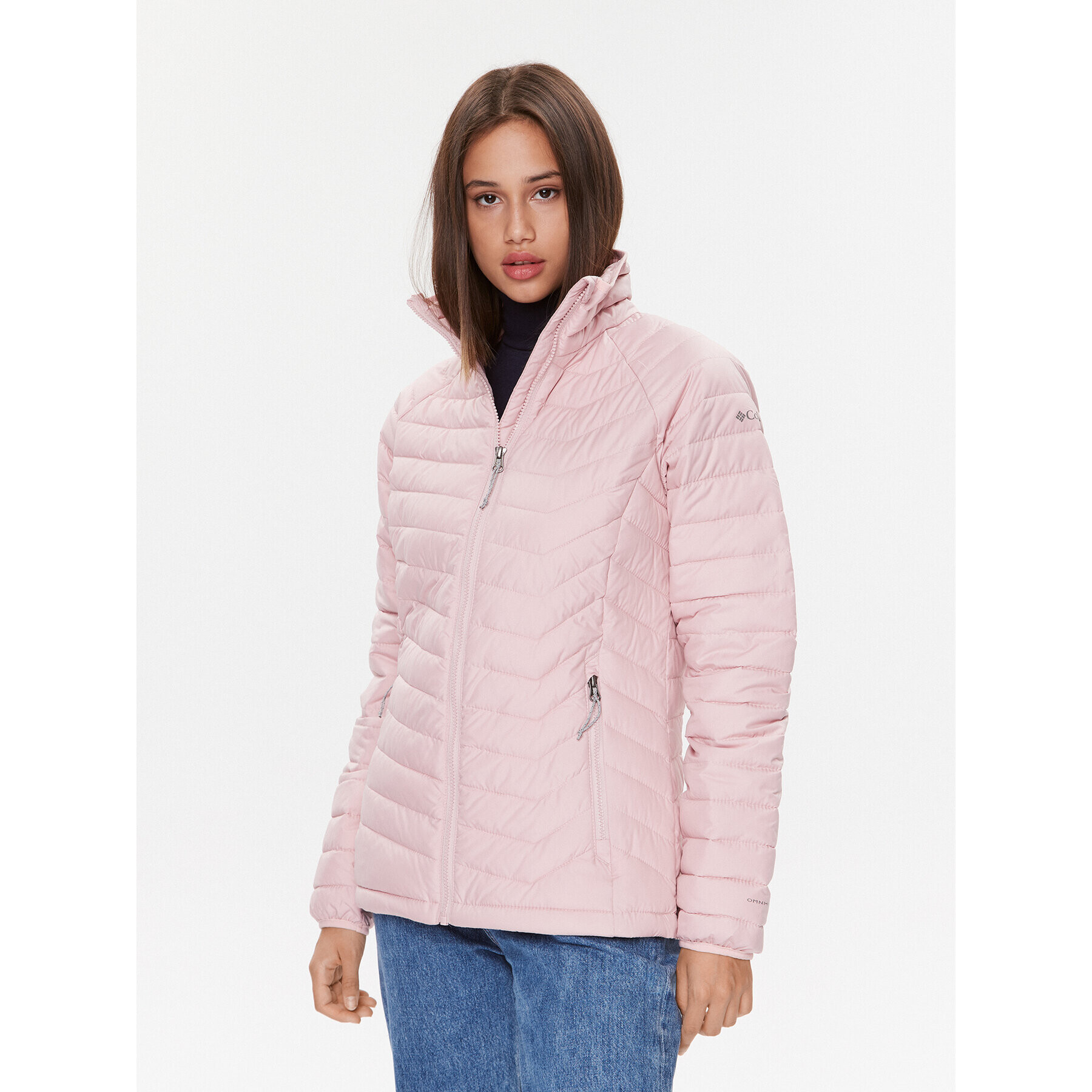 Columbia Пухено яке Powder Lite™ Jacket Червен Regular Fit - Pepit.bg