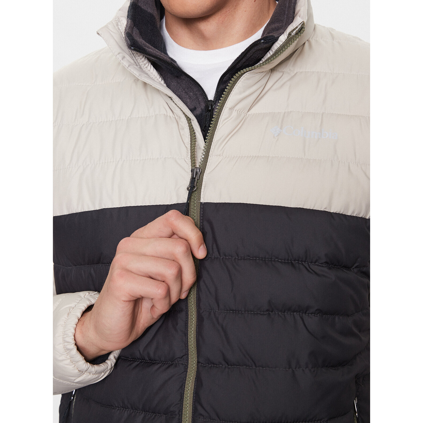 Columbia Пухено яке Powder Lite™ Jacket Кафяв Regular Fit - Pepit.bg