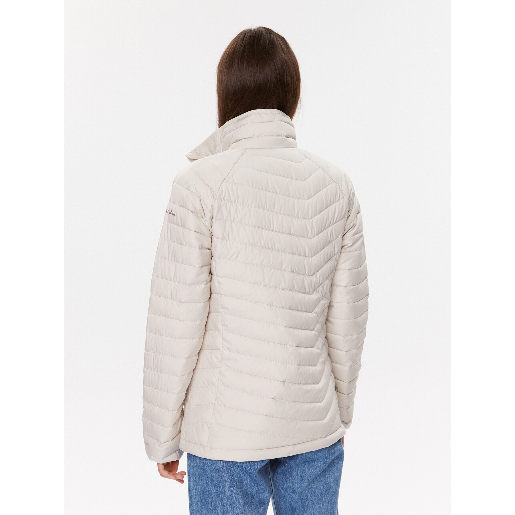 Columbia Пухено яке Powder Lite™ Jacket Кафяв Regular Fit - Pepit.bg