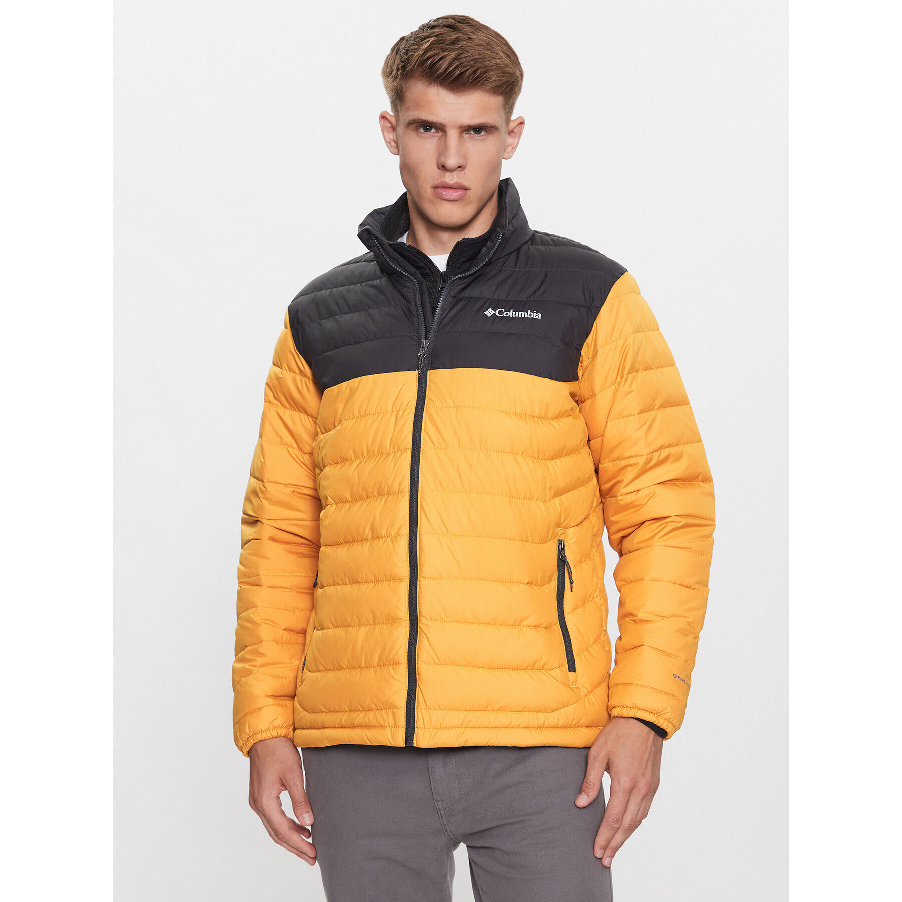 Columbia Пухено яке Powder Lite™ Jacket 169800 Жълт Regular Fit - Pepit.bg