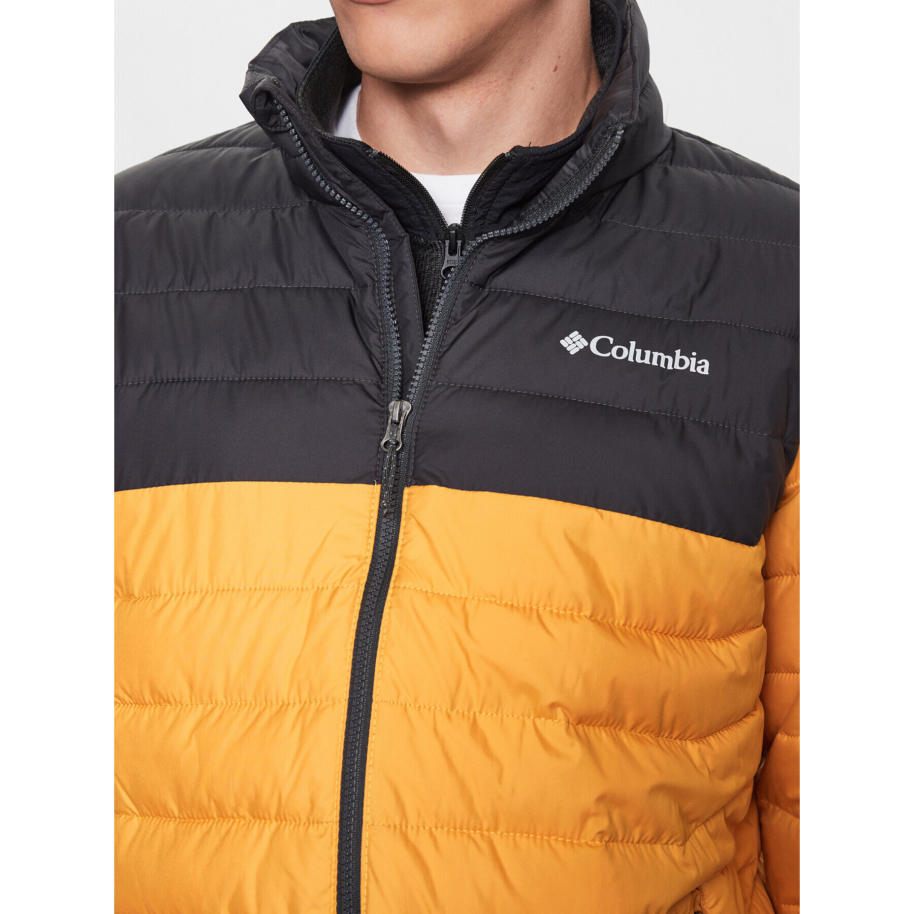 Columbia Пухено яке Powder Lite™ Jacket 169800 Жълт Regular Fit - Pepit.bg