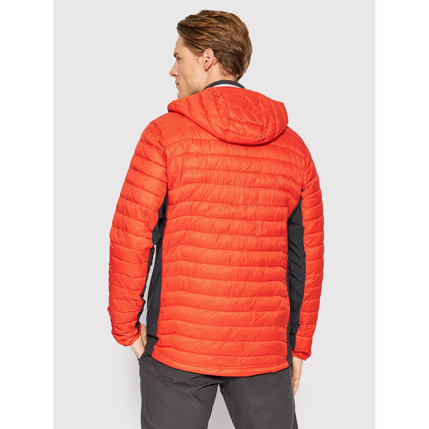 Columbia Пухено яке Powder Pass 1773271 Червен Regular Fit - Pepit.bg