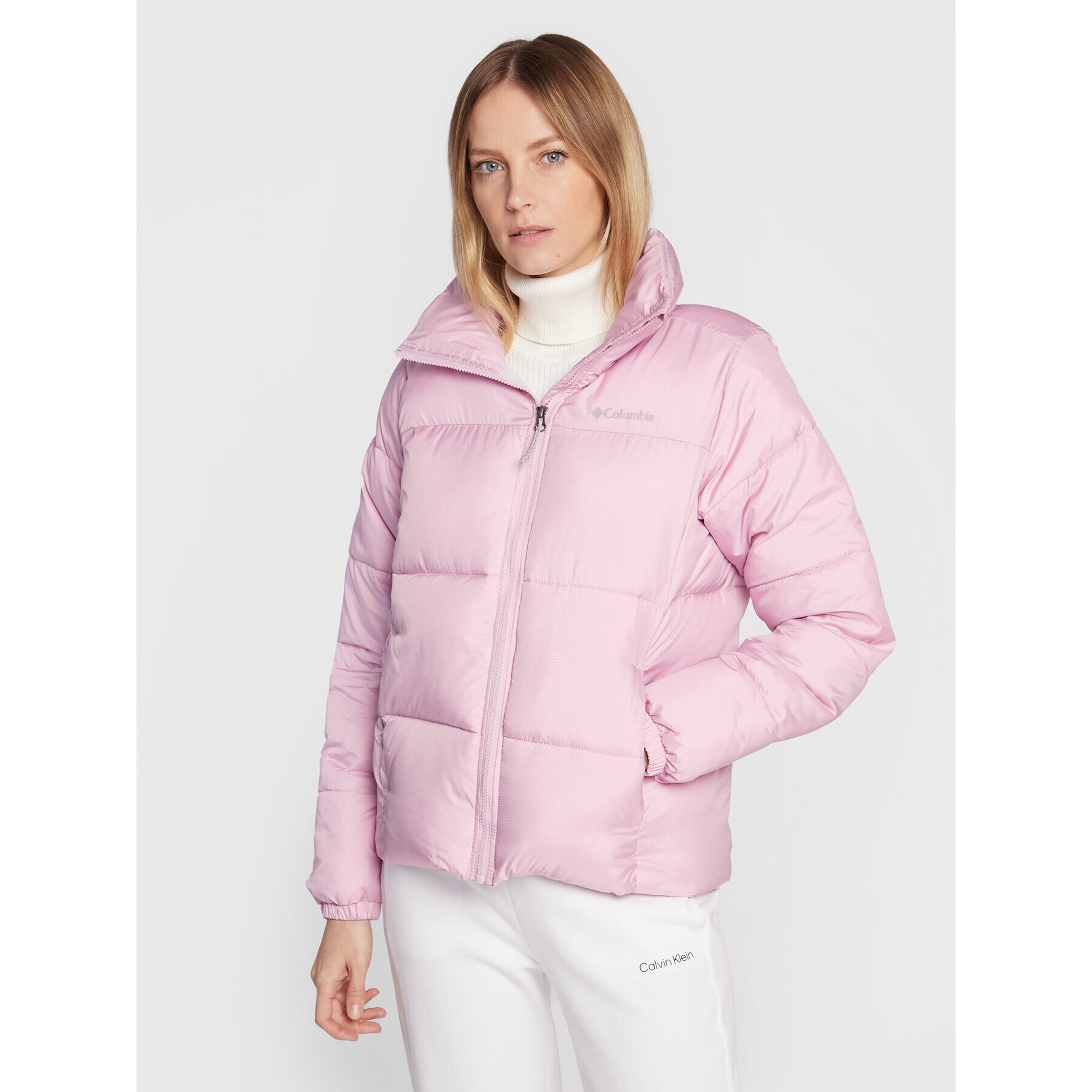 Columbia Пухено яке Puffect 1864781572 Виолетов Regular Fit - Pepit.bg