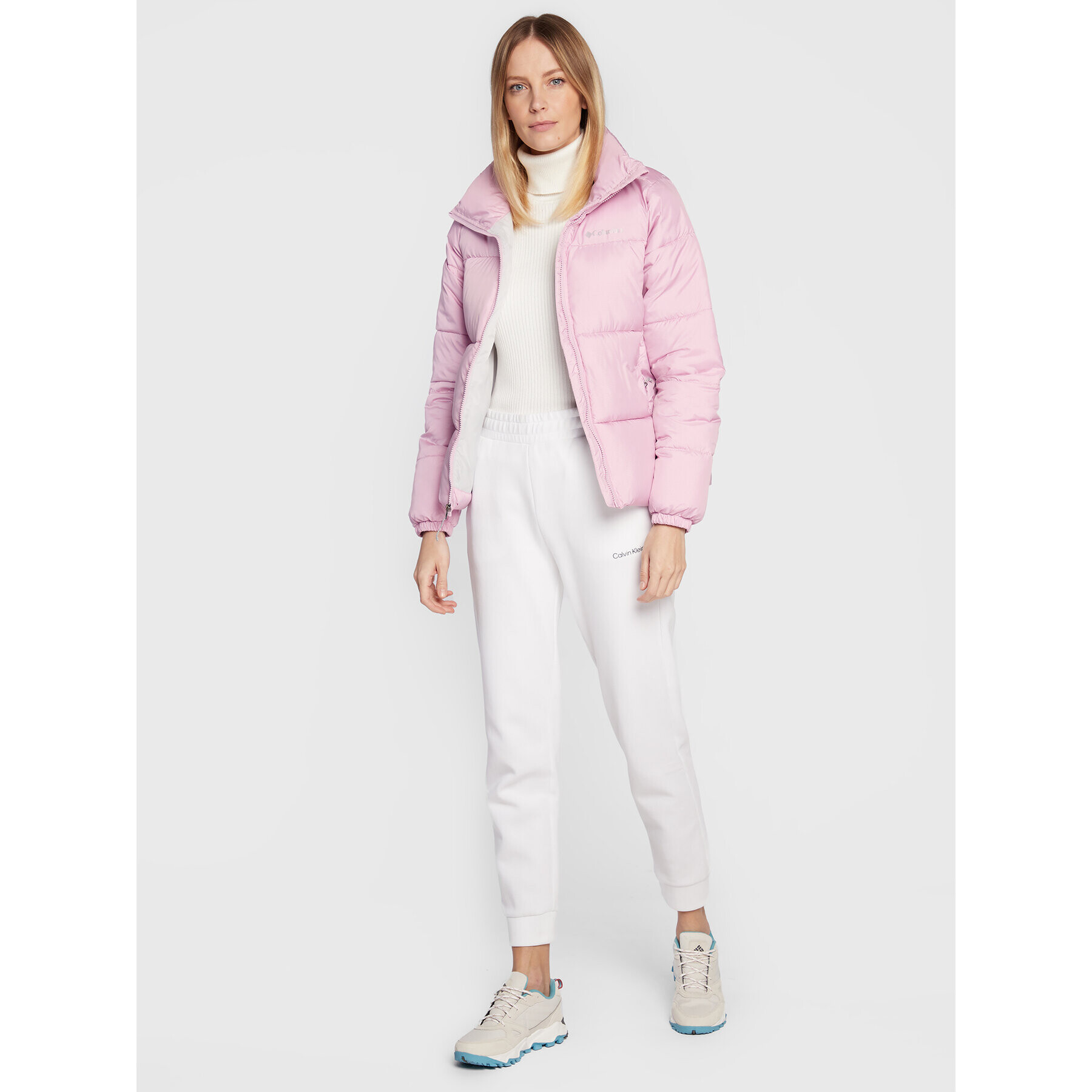 Columbia Пухено яке Puffect 1864781572 Виолетов Regular Fit - Pepit.bg