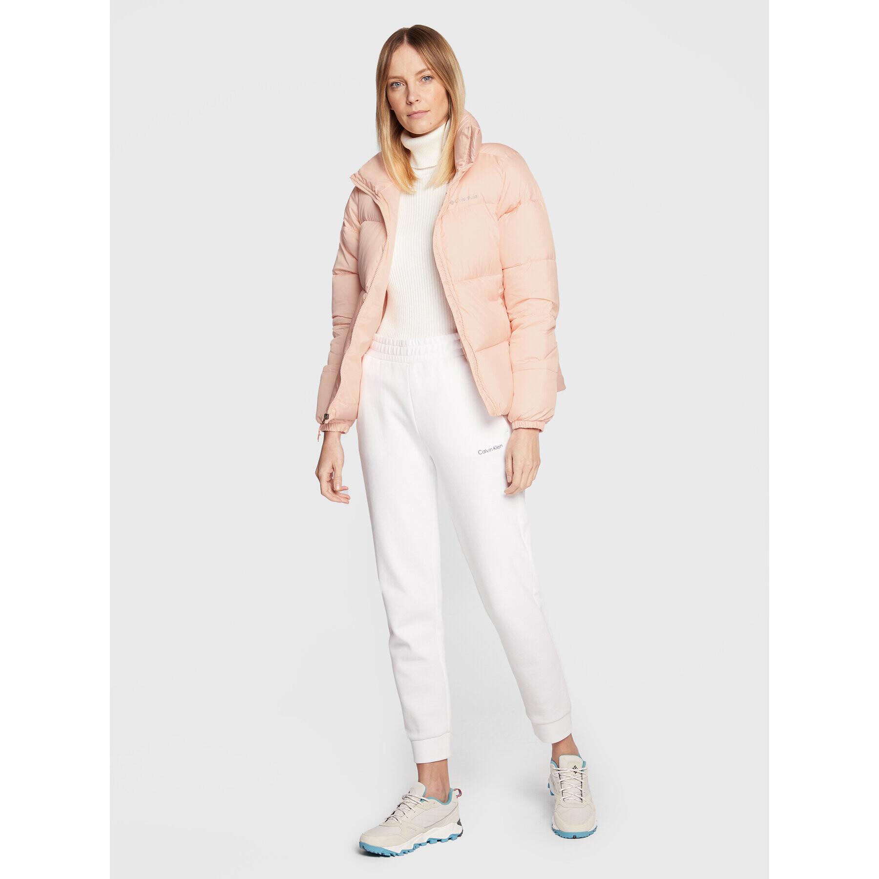 Columbia Пухено яке Puffect 1864781890 Оранжев Regular Fit - Pepit.bg