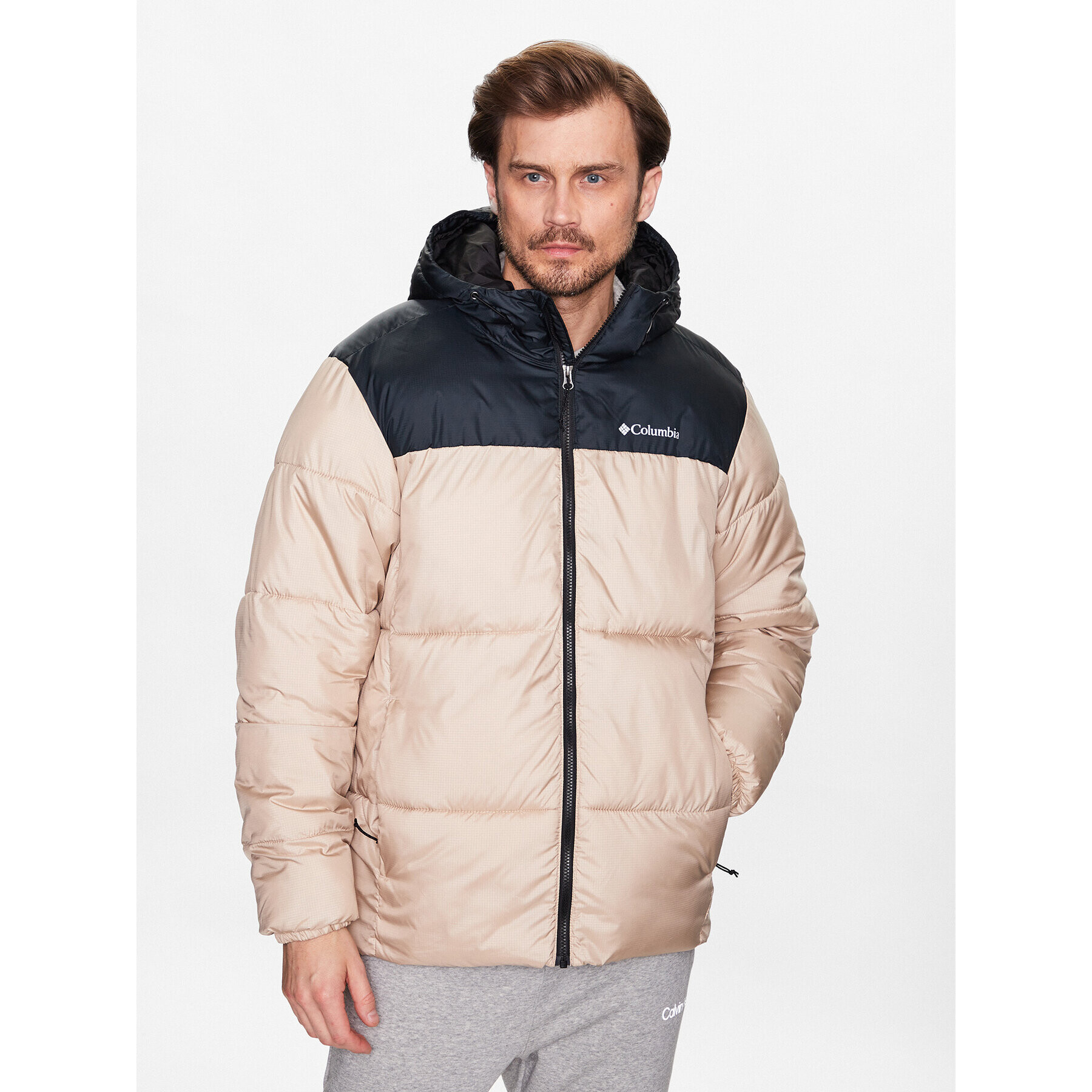 Columbia Пухено яке Puffect 2008413 Бежов Regular Fit - Pepit.bg