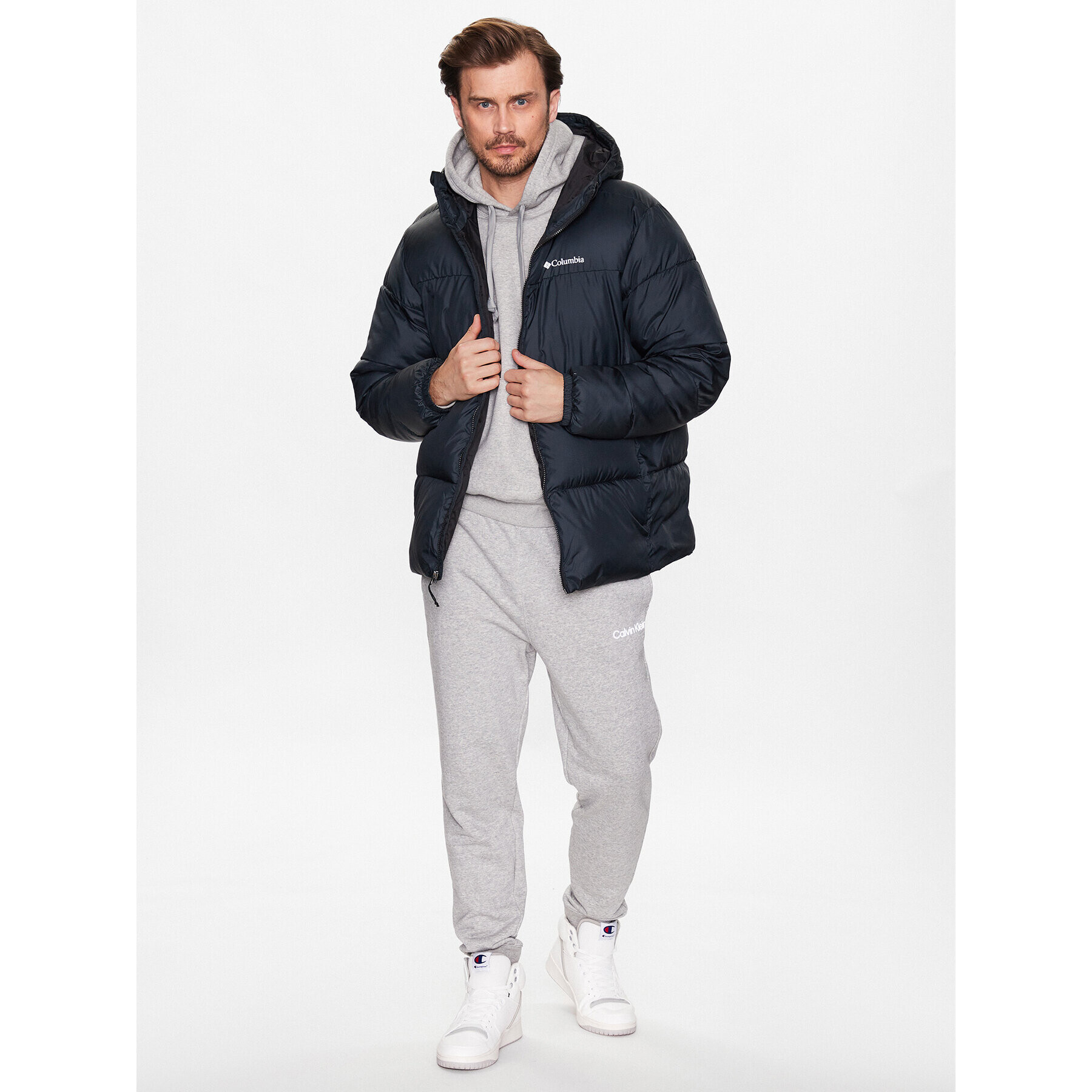 Columbia Пухено яке Puffect 2008413 Черен Regular Fit - Pepit.bg